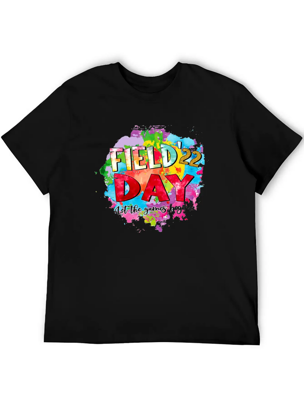 FIELD DAY Let The Games Begin Breathable Soft Cotton T-Shirt – Timeless Casual Look