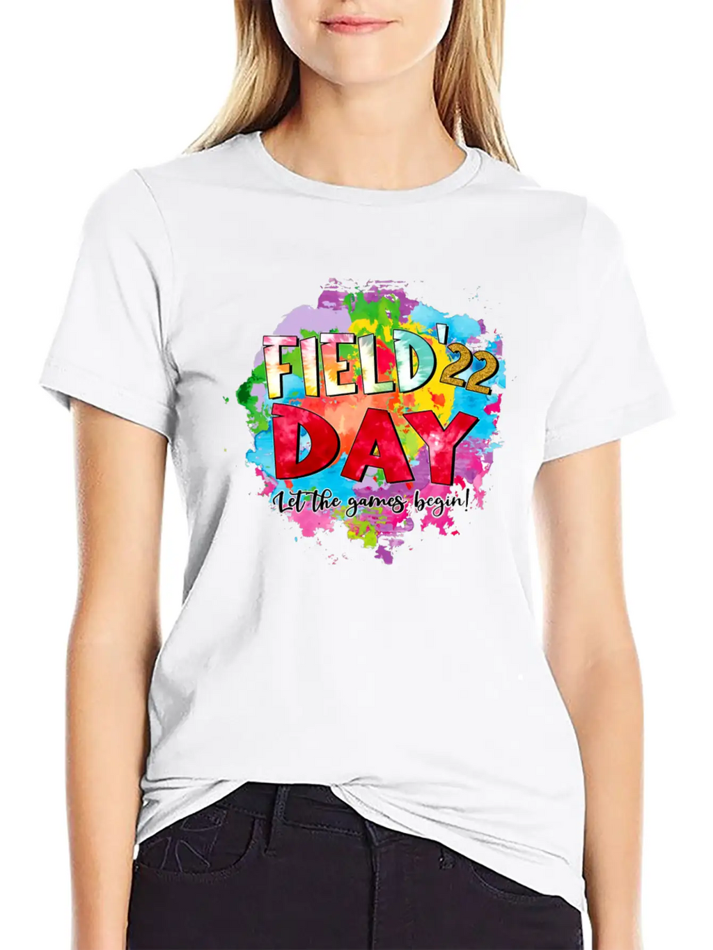 FIELD DAY Let The Games Begin Breathable Soft Cotton T-Shirt – Timeless Casual Look