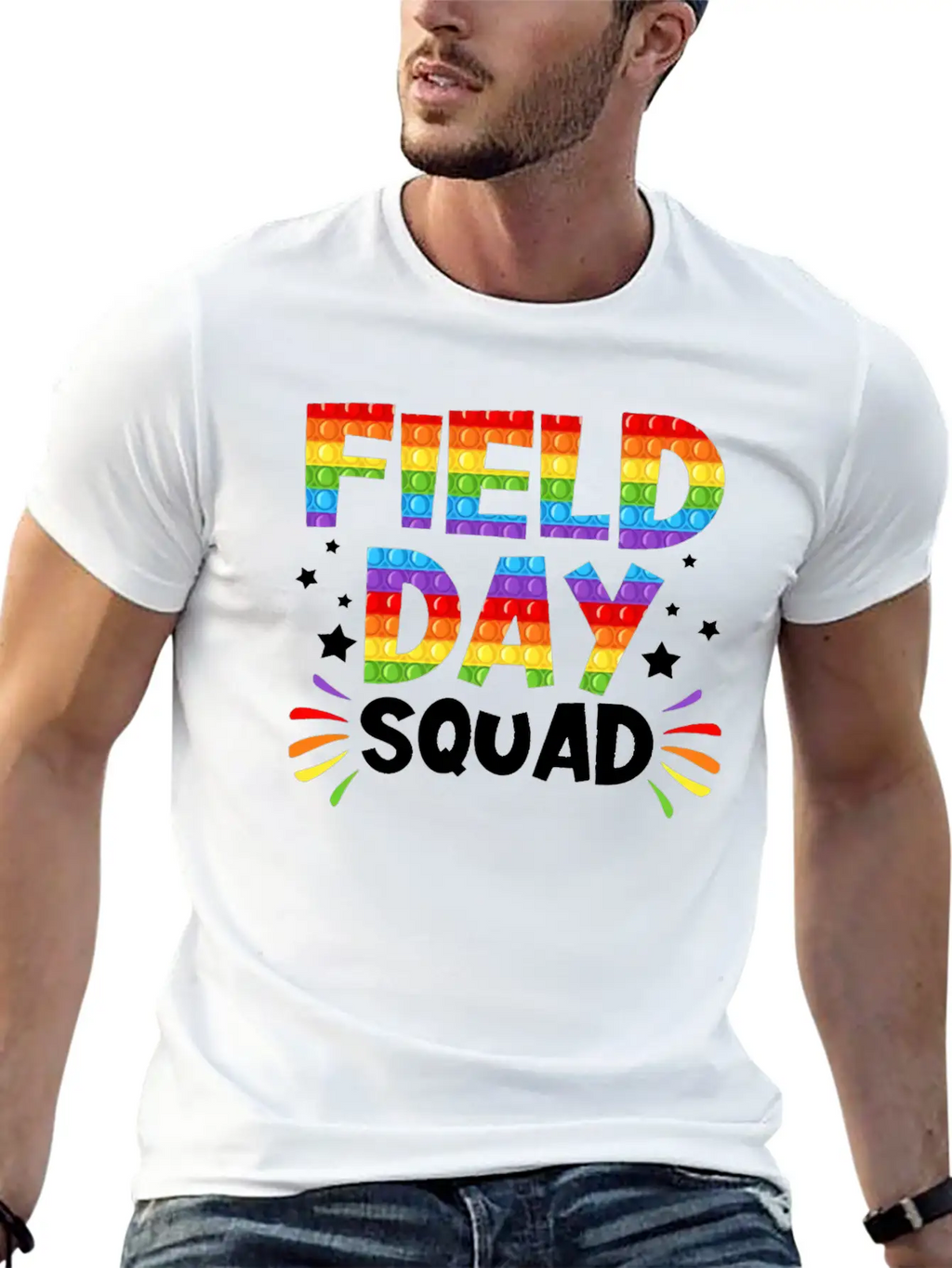 FIELD DAY SQUAD Stylish Everyday T-Shirt – Unisex Basic Cotton Tee