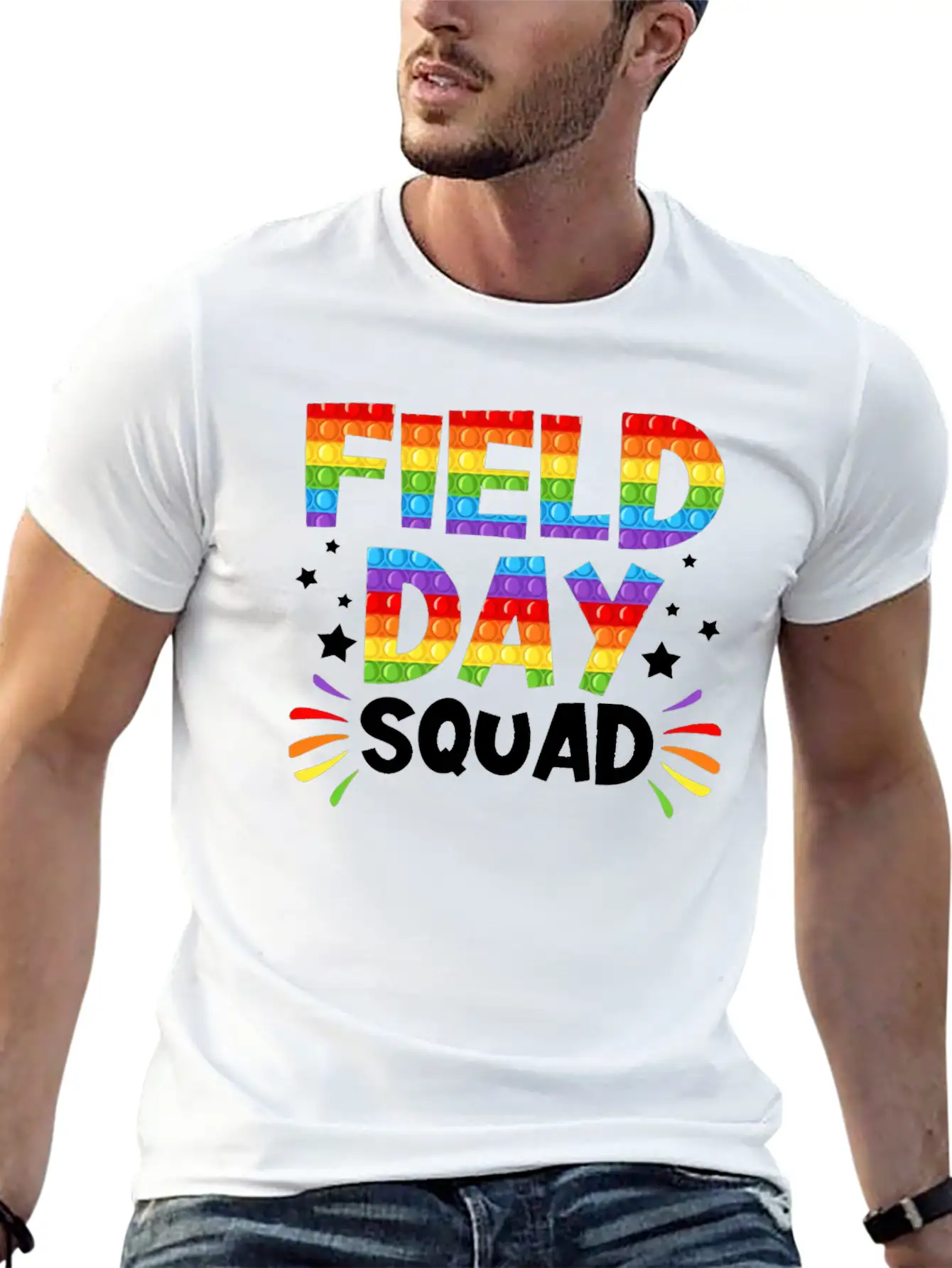 FIELD DAY SQUAD Stylish Everyday T-Shirt – Unisex Basic Cotton Tee