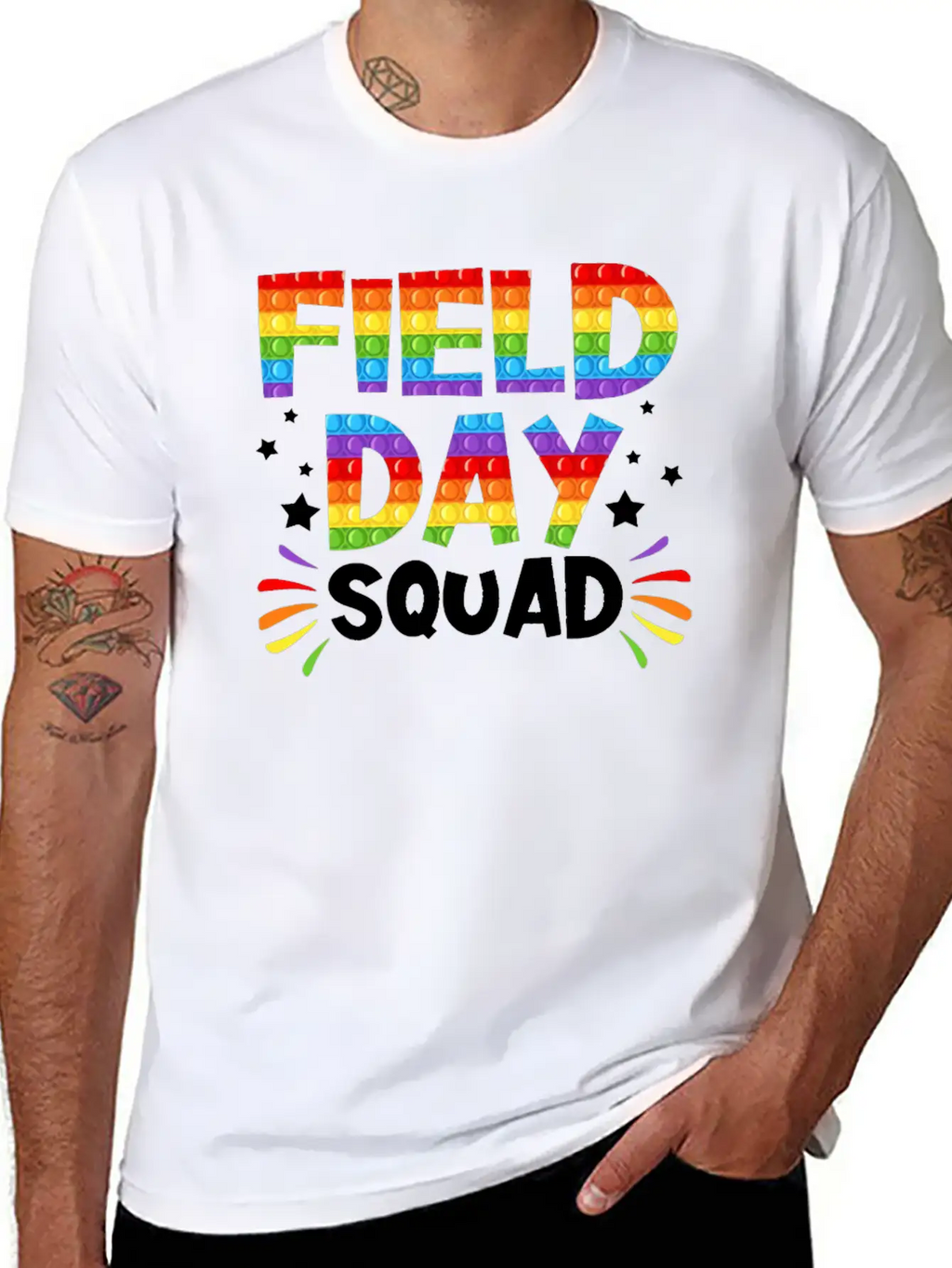 FIELD DAY SQUAD Stylish Everyday T-Shirt – Unisex Basic Cotton Tee