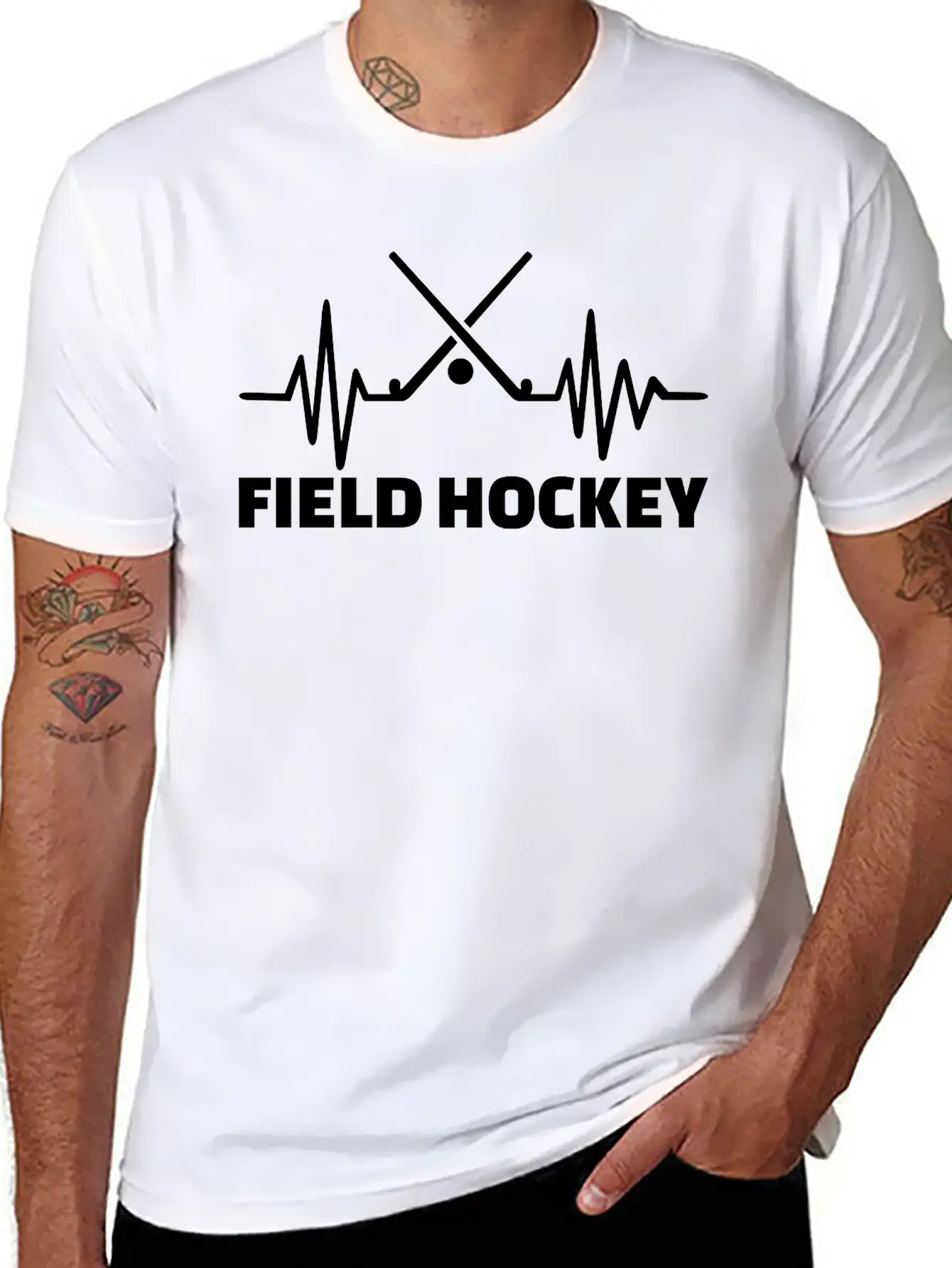 Field Hockey Classic Cotton Tee – Unisex Comfort For Any Season