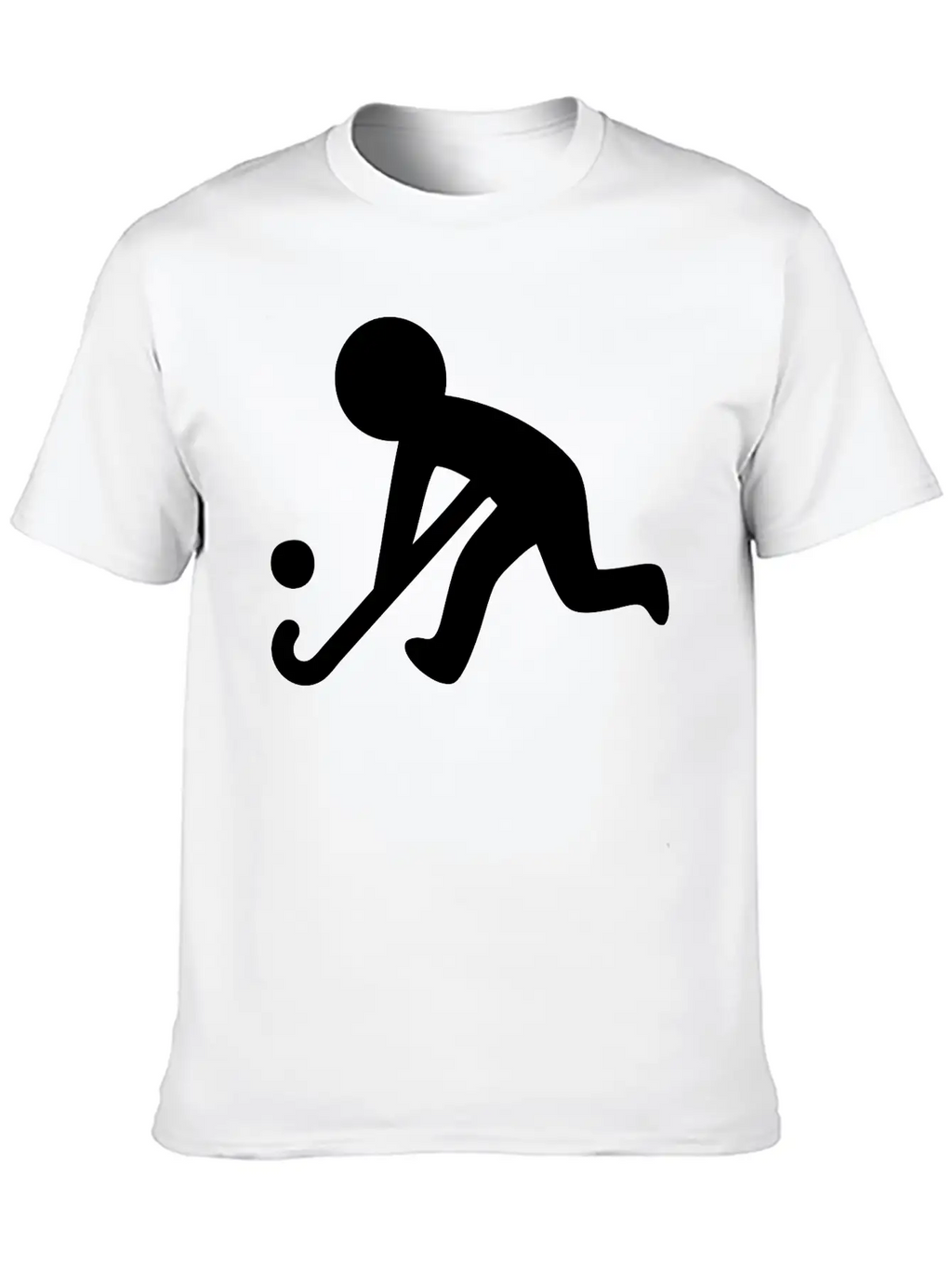 Field Hockey (Grass Hockey) Sport Relaxed Everyday Tee – Lightweight And Durable Cotton