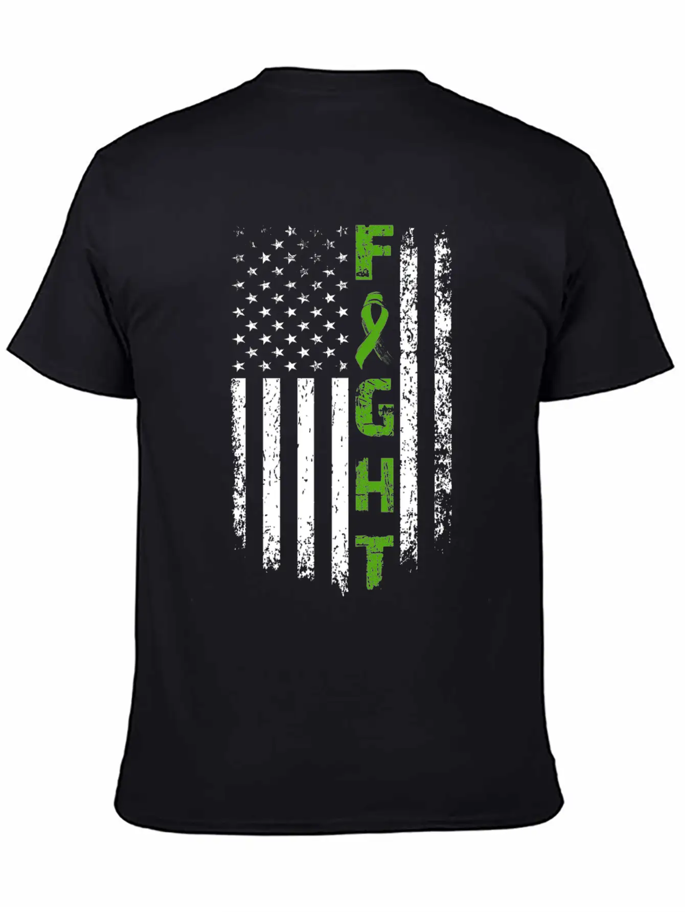 Fight Mental Health Awareness Flag Unisex Casual T-Shirt – Clean Design For Daily Comfort