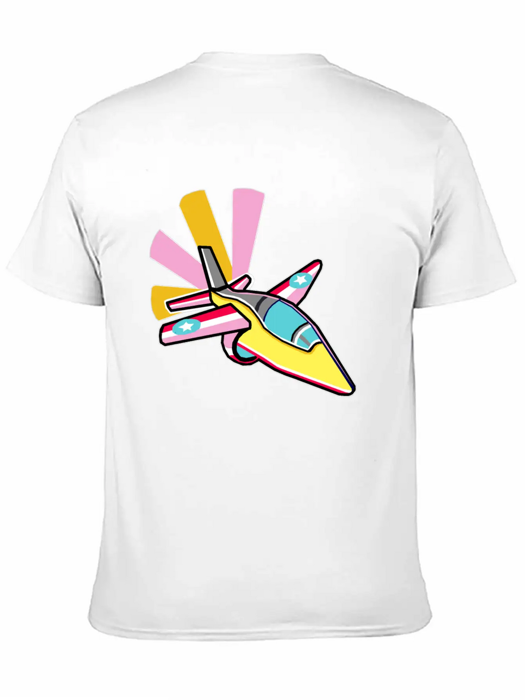 Fighter Jet Relaxed Everyday Tee – Lightweight And Durable Cotton