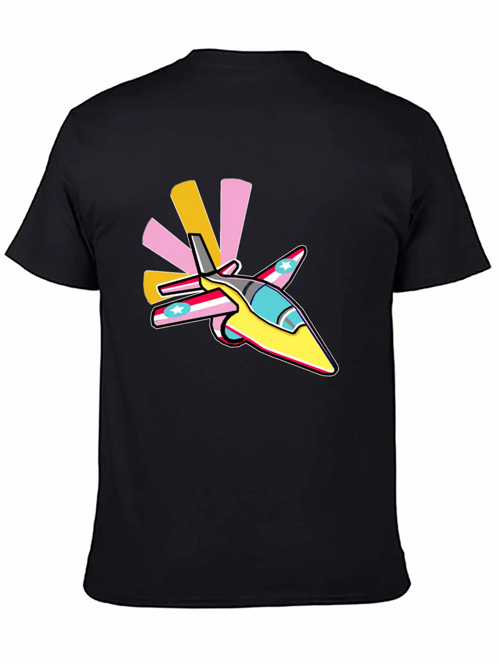 Fighter Jet Relaxed Everyday Tee – Lightweight And Durable Cotton