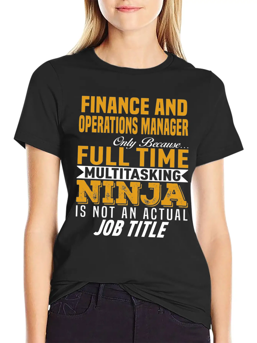 Finance And Operations Manager Unisex Casual T-Shirt – Clean Design For Daily Comfort