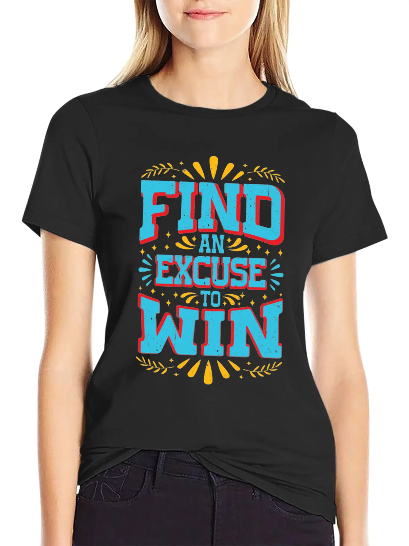 Find An Excuse To Win 9 Classic Cotton Tee – Unisex Comfort For Any Season