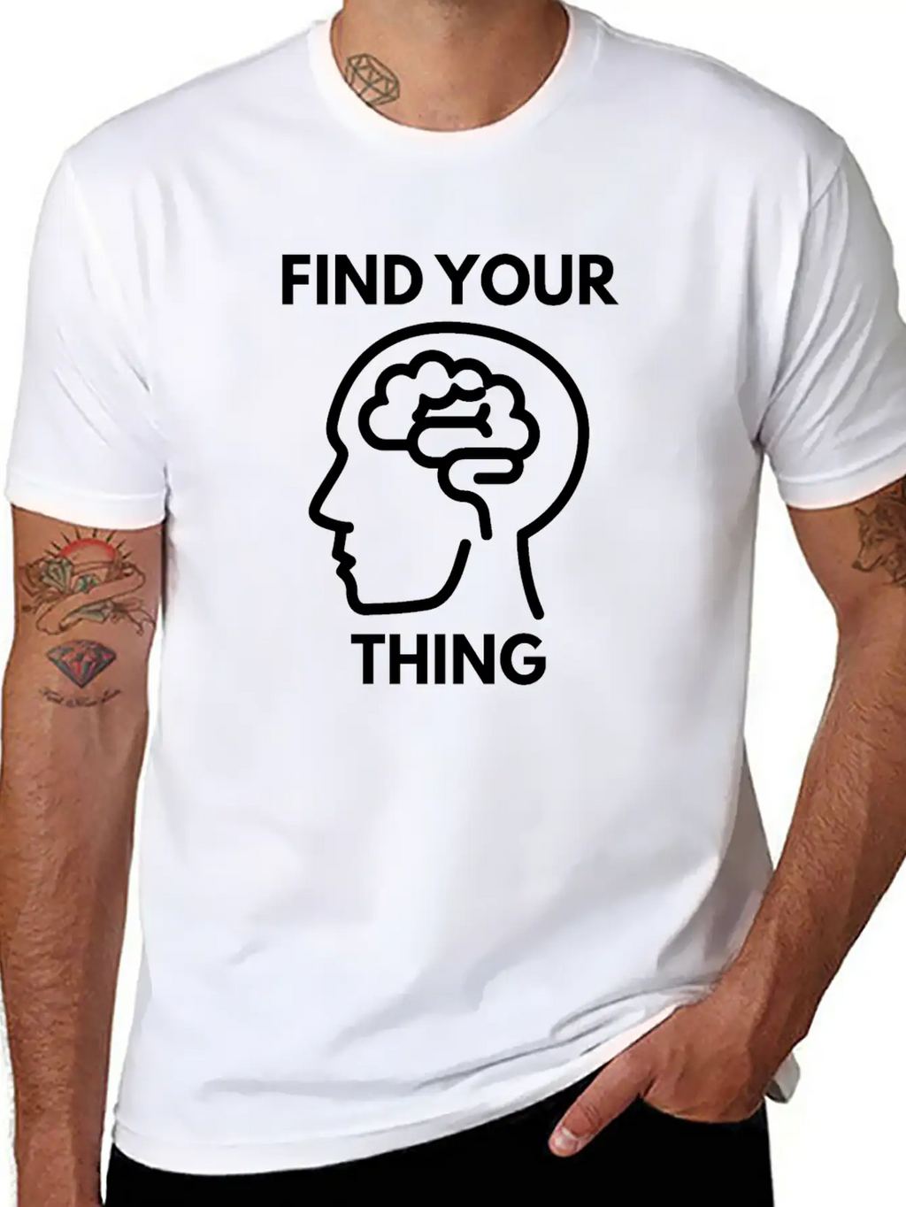 Find Your Thing Classic Cotton Tee – Unisex Comfort For Any Season