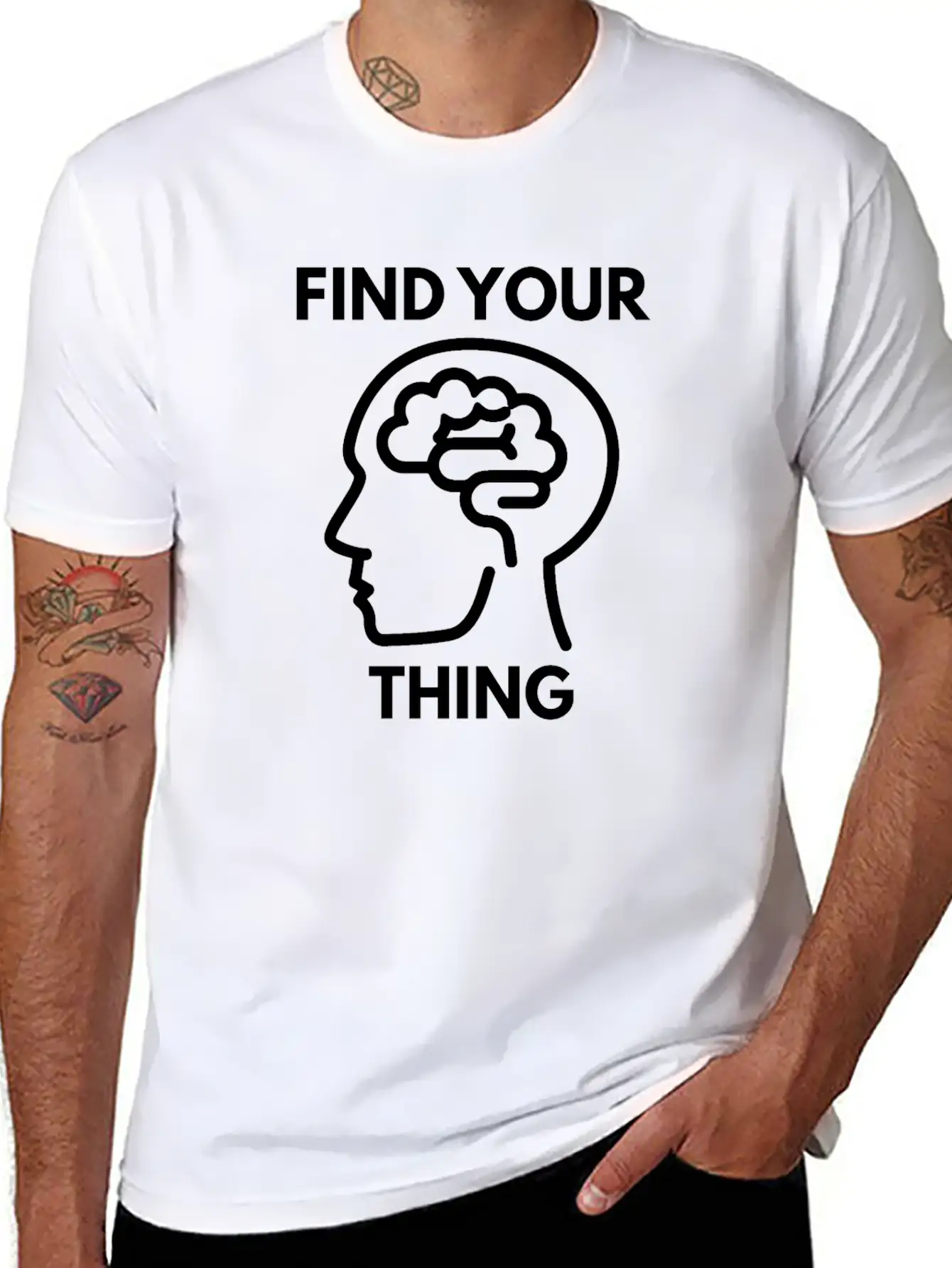 Find Your Thing Classic Cotton Tee – Unisex Comfort For Any Season