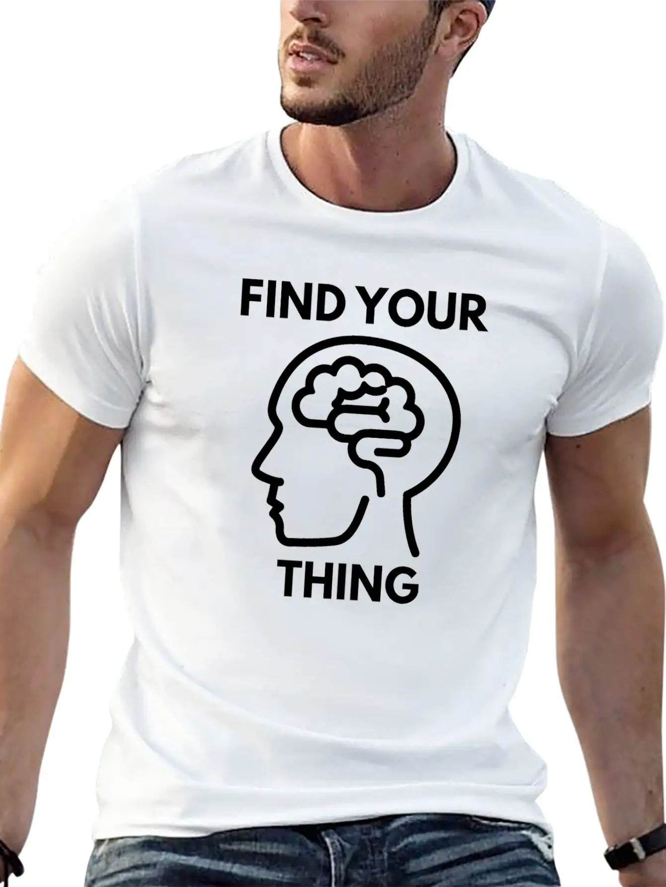 Find Your Thing Classic Cotton Tee – Unisex Comfort For Any Season