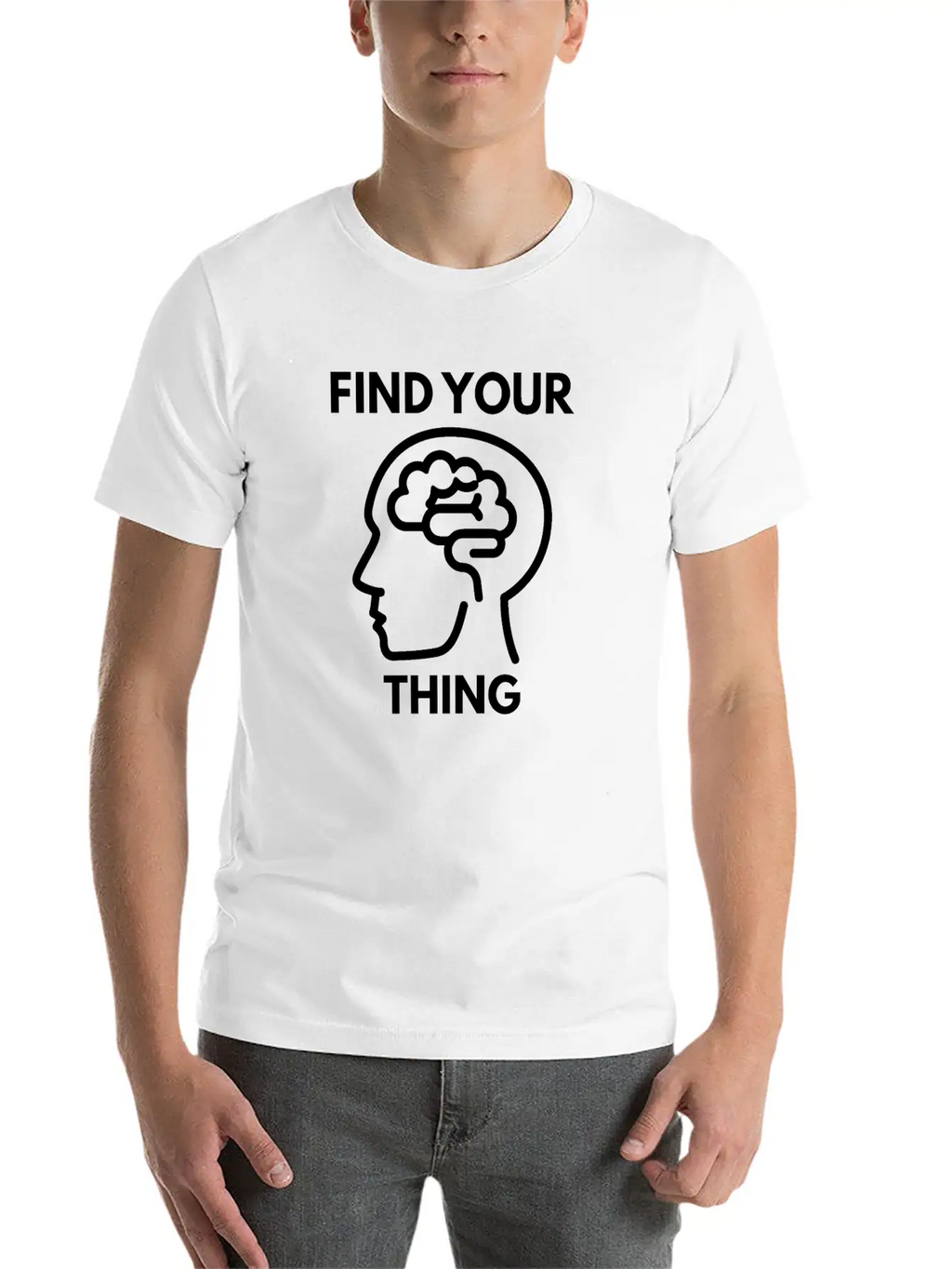 Find Your Thing Classic Cotton Tee – Unisex Comfort For Any Season