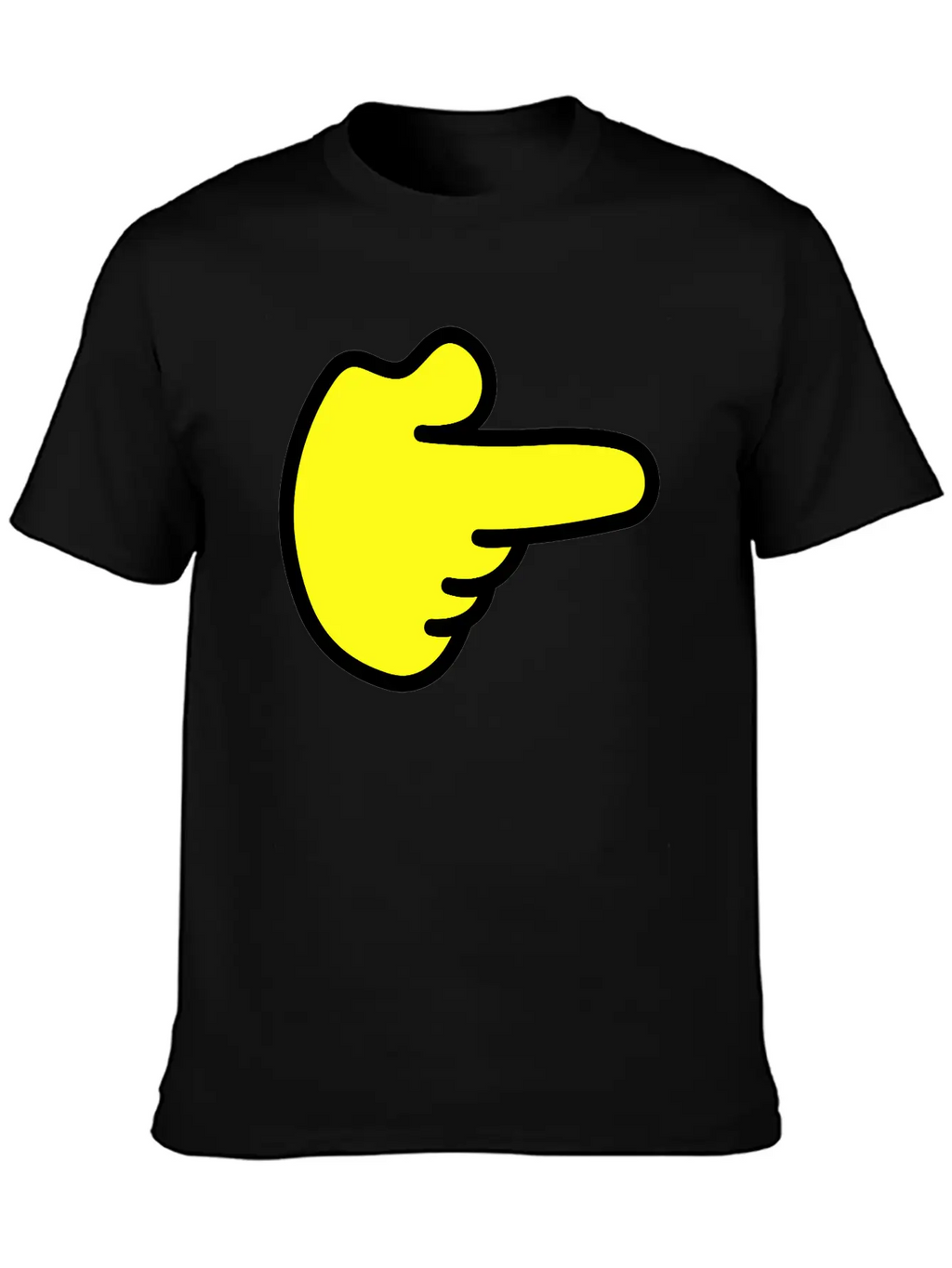 FINGER HAND POINTING RIGHT Modern Fit Casual T-Shirt – Clean And Versatile Design
