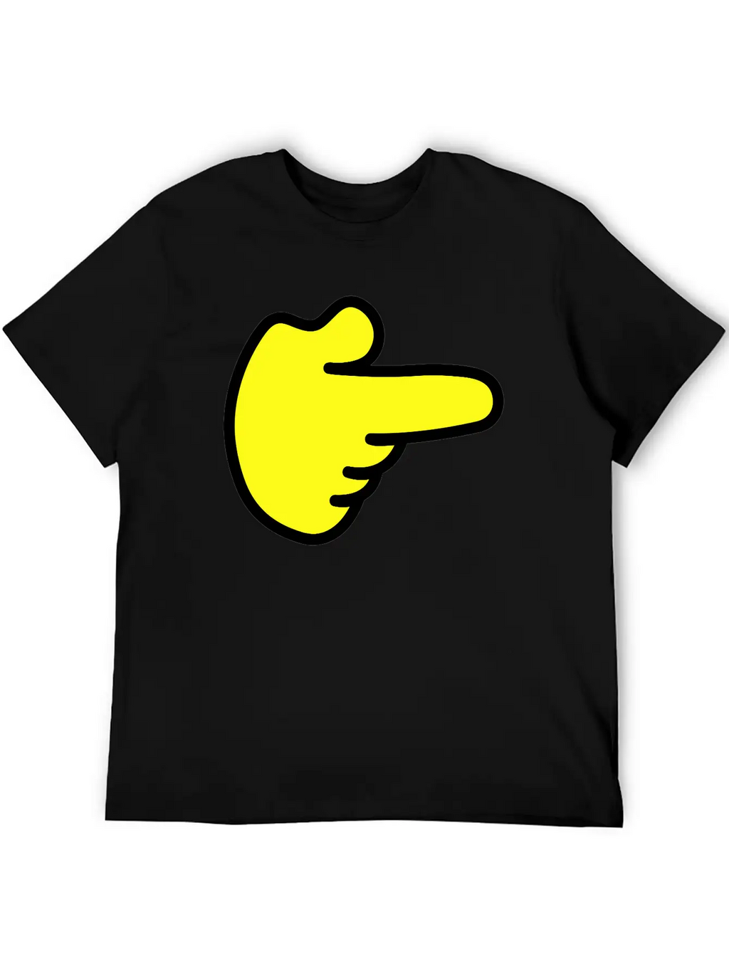 FINGER HAND POINTING RIGHT Modern Fit Casual T-Shirt – Clean And Versatile Design