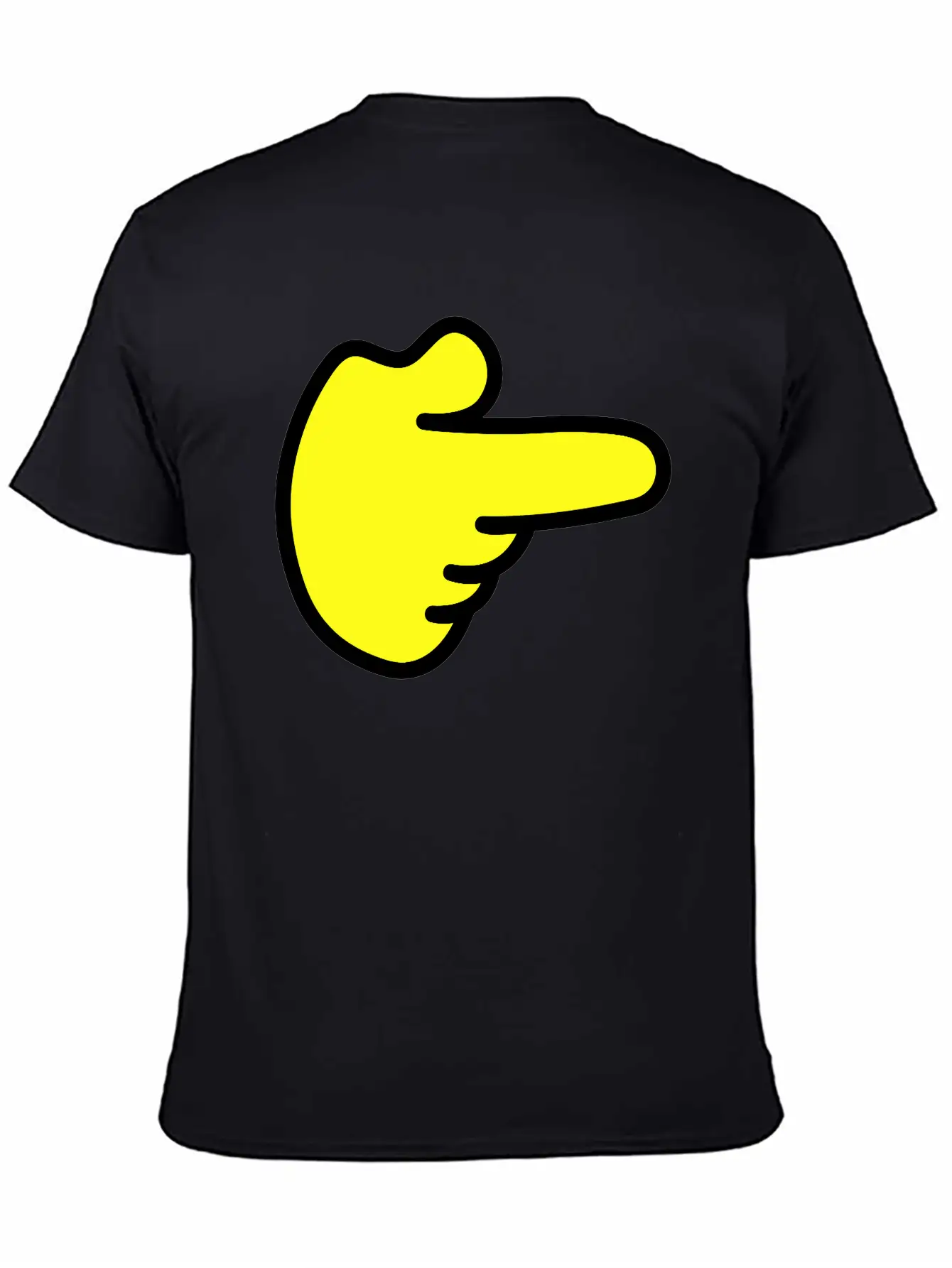FINGER HAND POINTING RIGHT Modern Fit Casual T-Shirt – Clean And Versatile Design