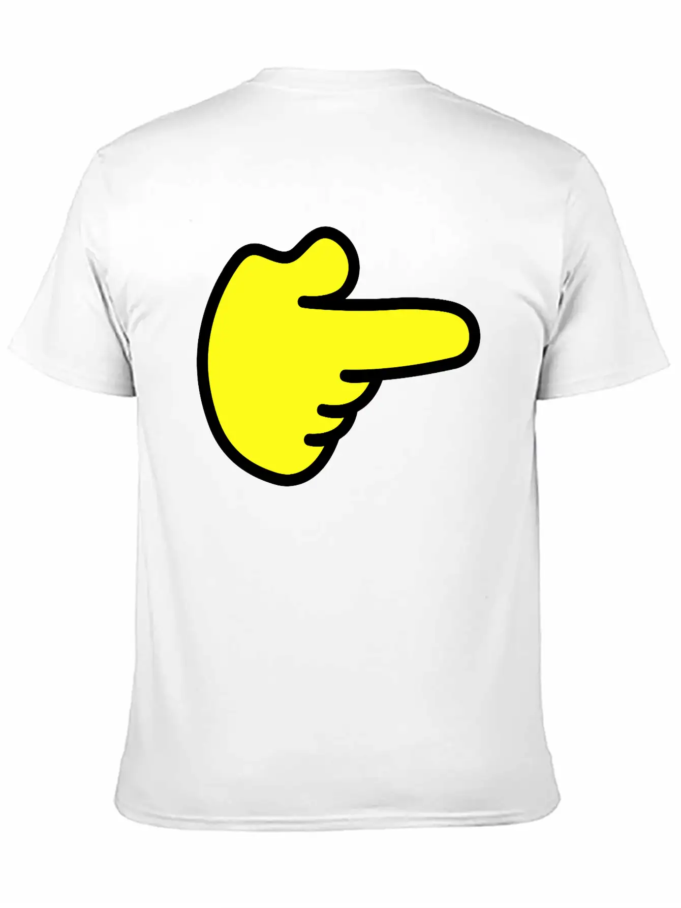 FINGER HAND POINTING RIGHT Modern Fit Casual T-Shirt – Clean And Versatile Design
