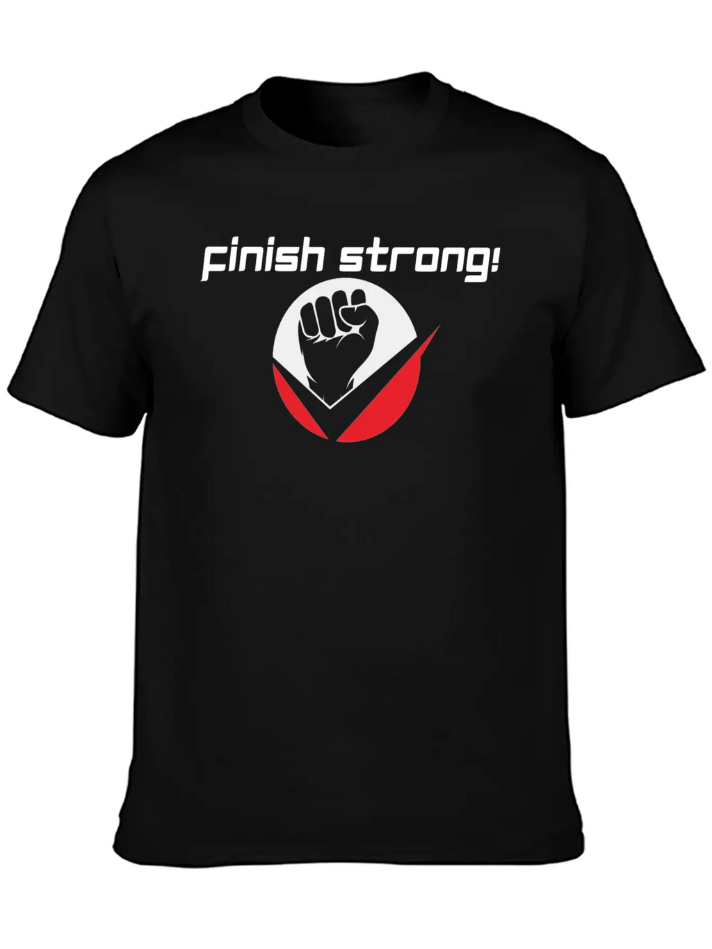 Finish Strong |Finish | Strong | Jesus Stylish Everyday T-Shirt – Unisex Basic Cotton Tee