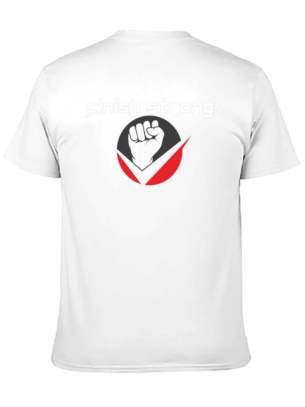 Finish Strong |Finish | Strong | Jesus Stylish Everyday T-Shirt – Unisex Basic Cotton Tee