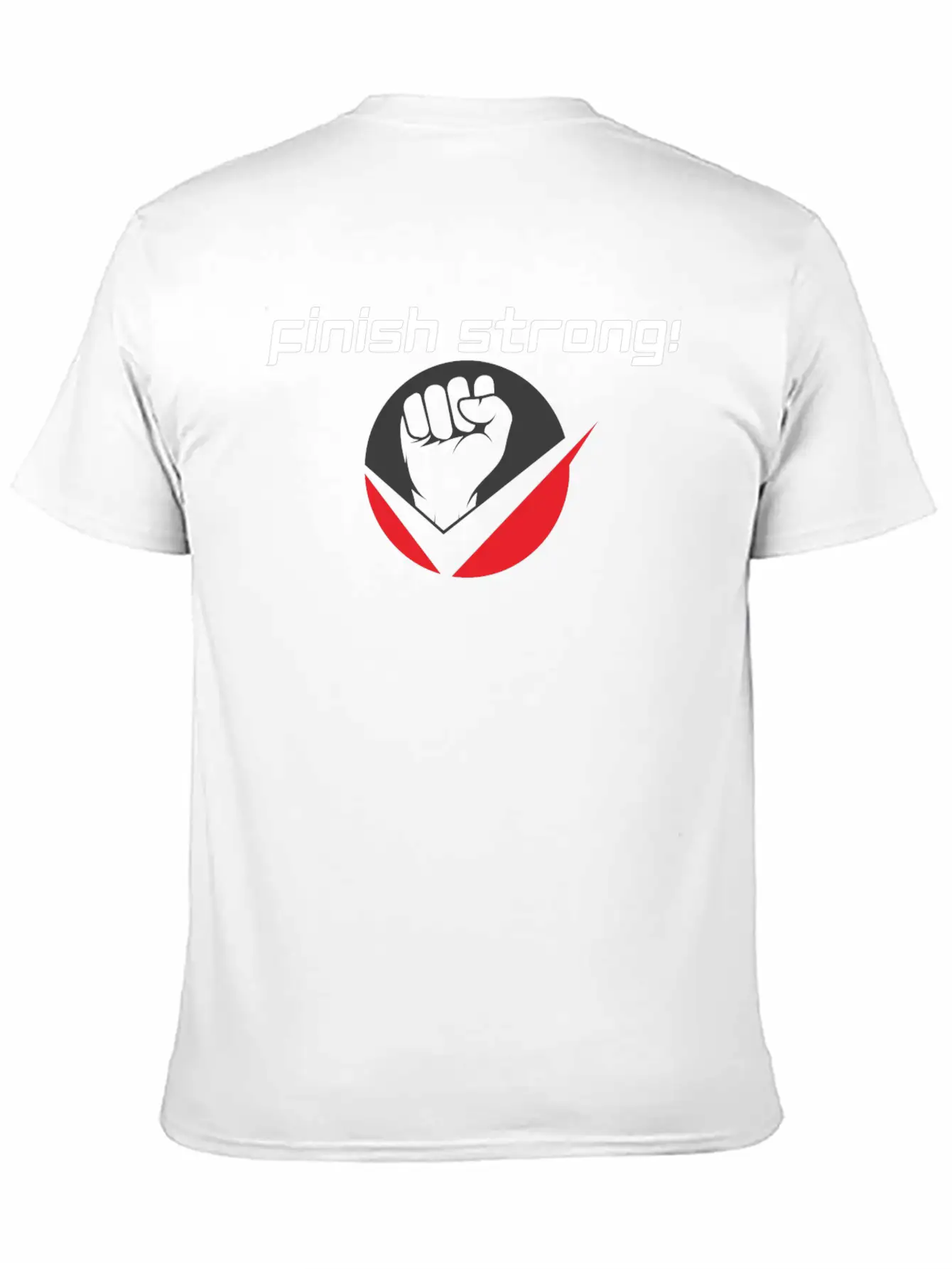 Finish Strong |Finish | Strong | Jesus Stylish Everyday T-Shirt – Unisex Basic Cotton Tee
