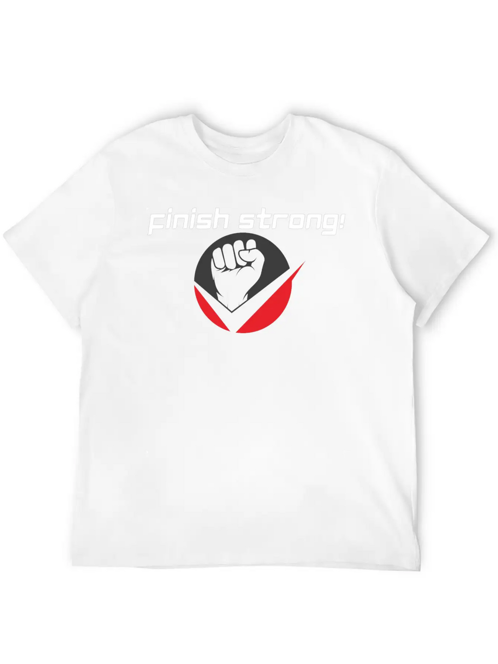 Finish Strong |Finish | Strong | Jesus Stylish Everyday T-Shirt – Unisex Basic Cotton Tee