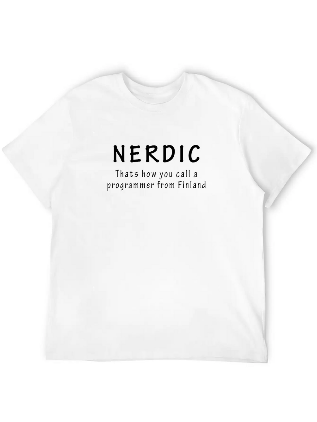 Finland Programmer Breathable Soft Cotton T-Shirt – Timeless Casual Look