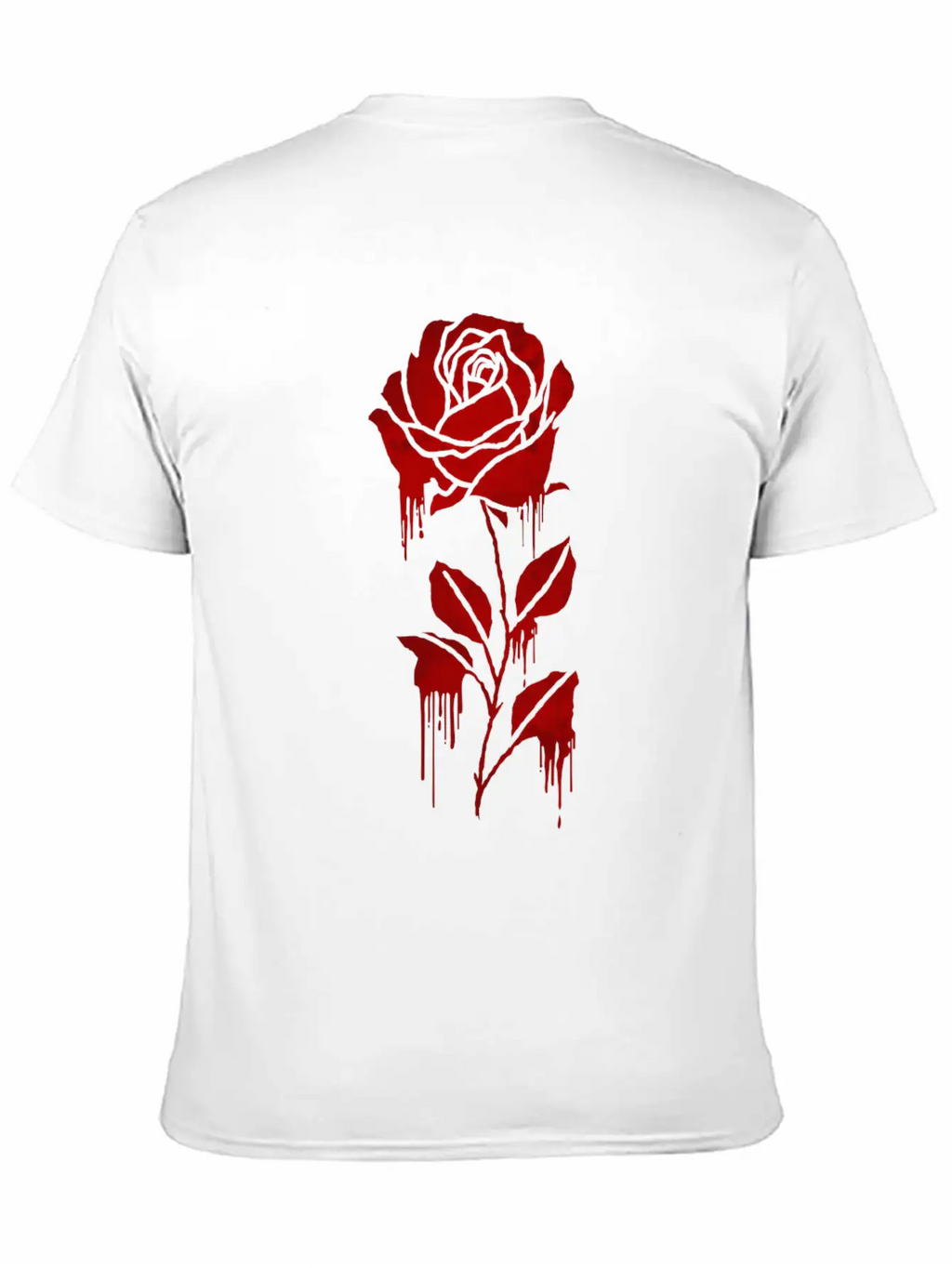 Finnish Goth Aesthetic Gothic Rose Goth Modern Fit Casual T-Shirt – Clean And Versatile Design