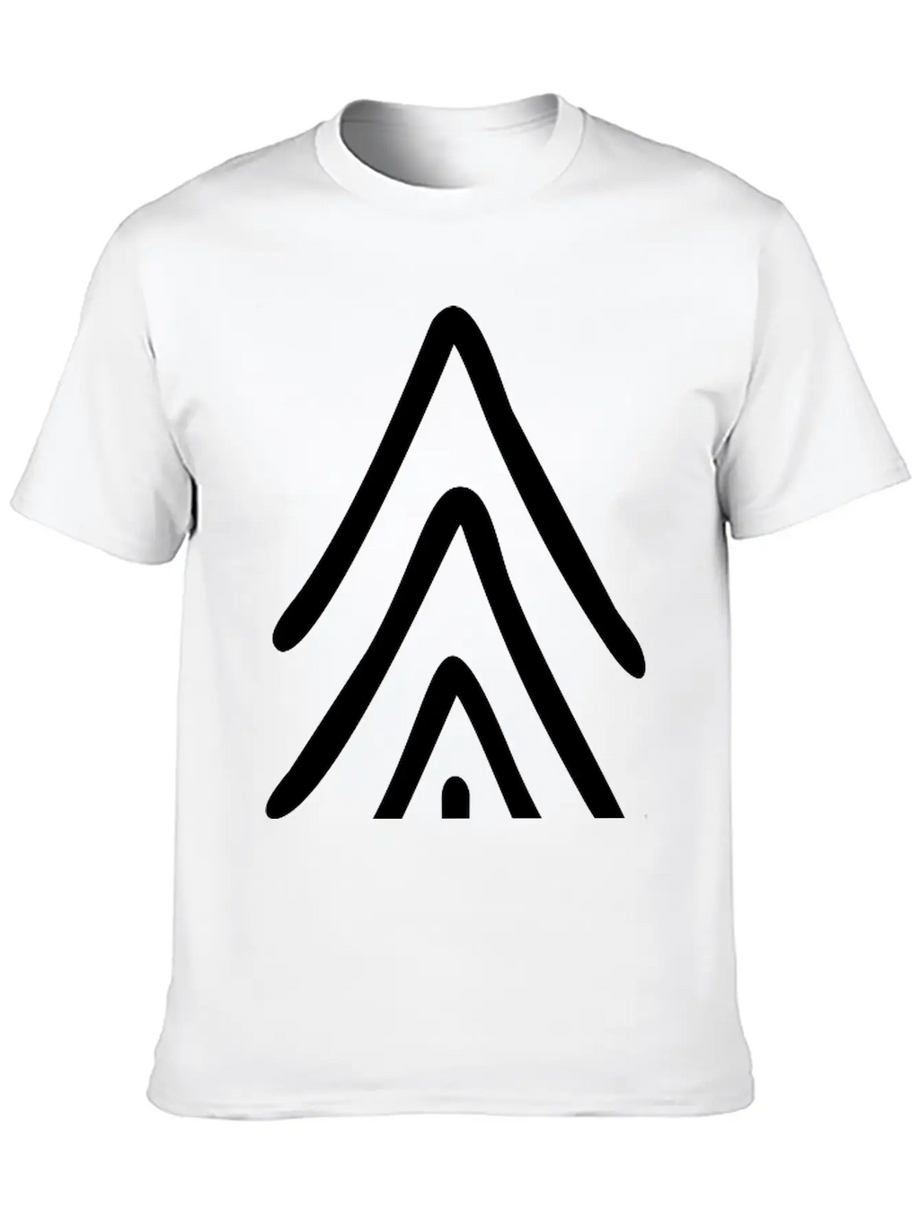 Fir Purist Minimal Drawing Nature Tree Classic Cotton Tee – Unisex Comfort For Any Season