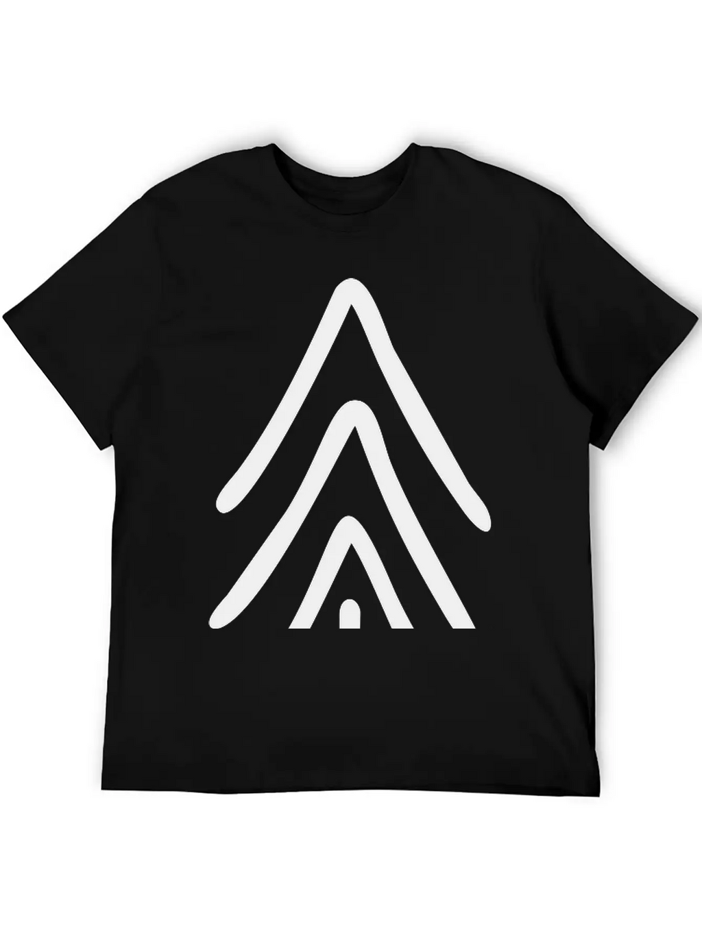 Fir Purist Minimal Drawing Nature Tree Classic Cotton Tee – Unisex Comfort For Any Season