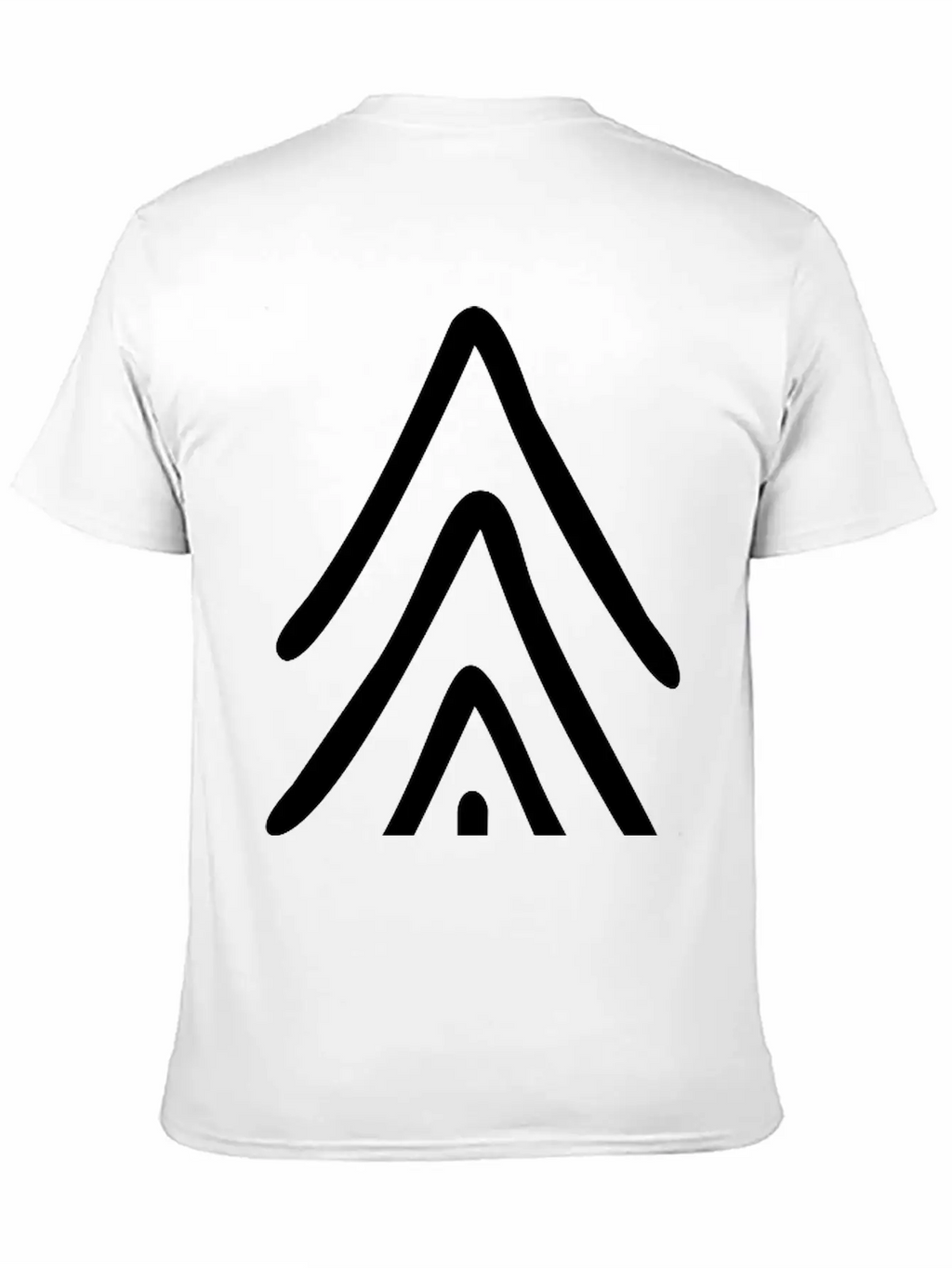 Fir Purist Minimal Drawing Nature Tree Classic Cotton Tee – Unisex Comfort For Any Season