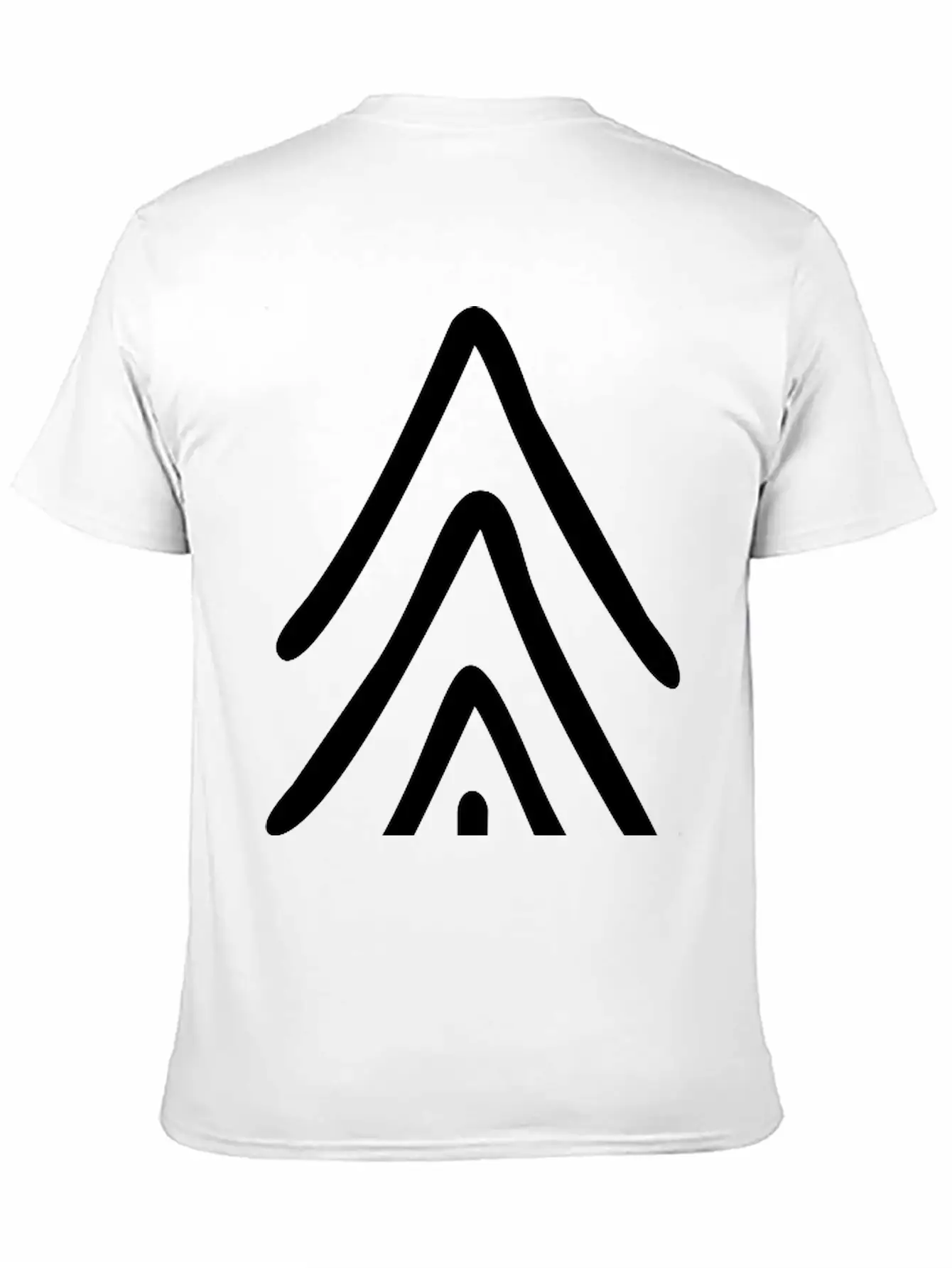 Fir Purist Minimal Drawing Nature Tree Classic Cotton Tee – Unisex Comfort For Any Season