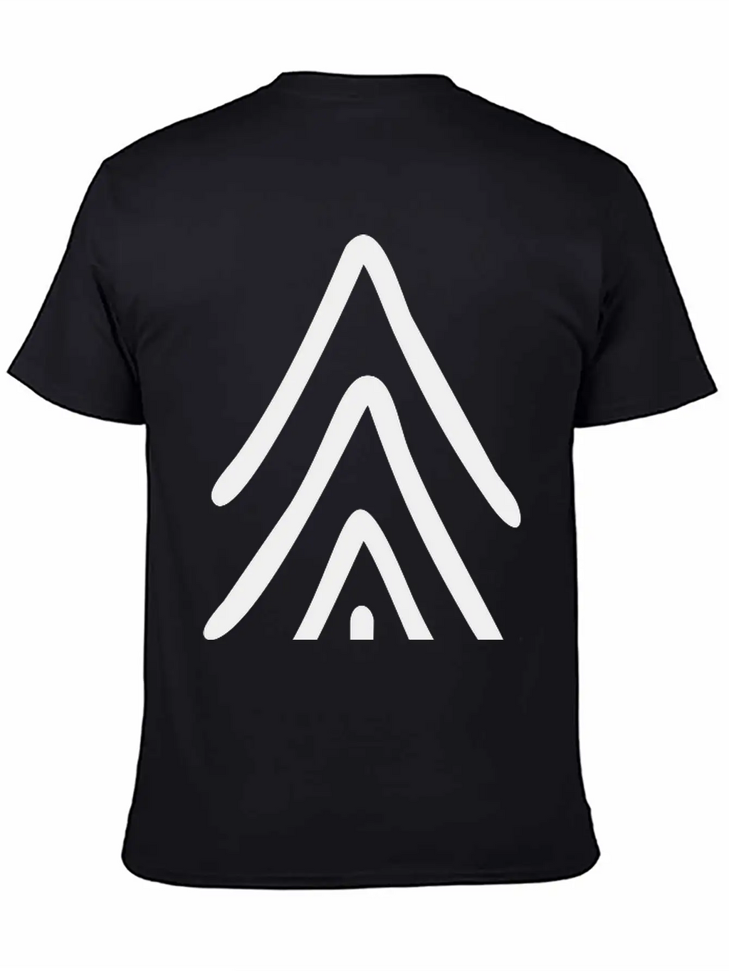 Fir Purist Minimal Drawing Nature Tree Classic Cotton Tee – Unisex Comfort For Any Season