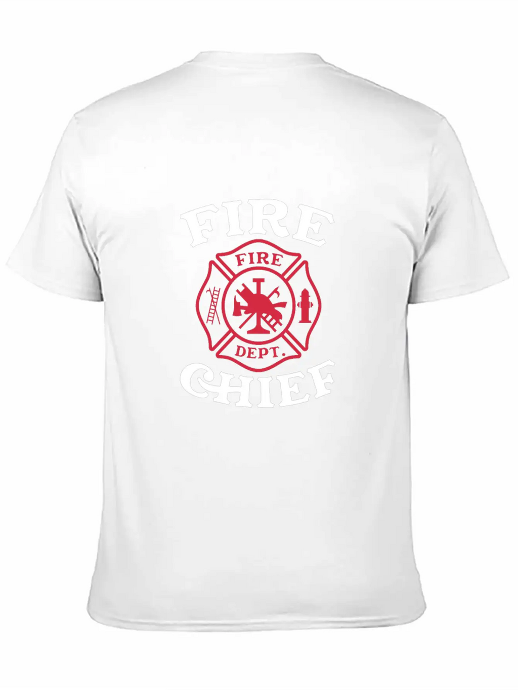 Fire Chief Fire Dept, Firefighter Unisex Casual T-Shirt – Clean Design For Daily Comfort