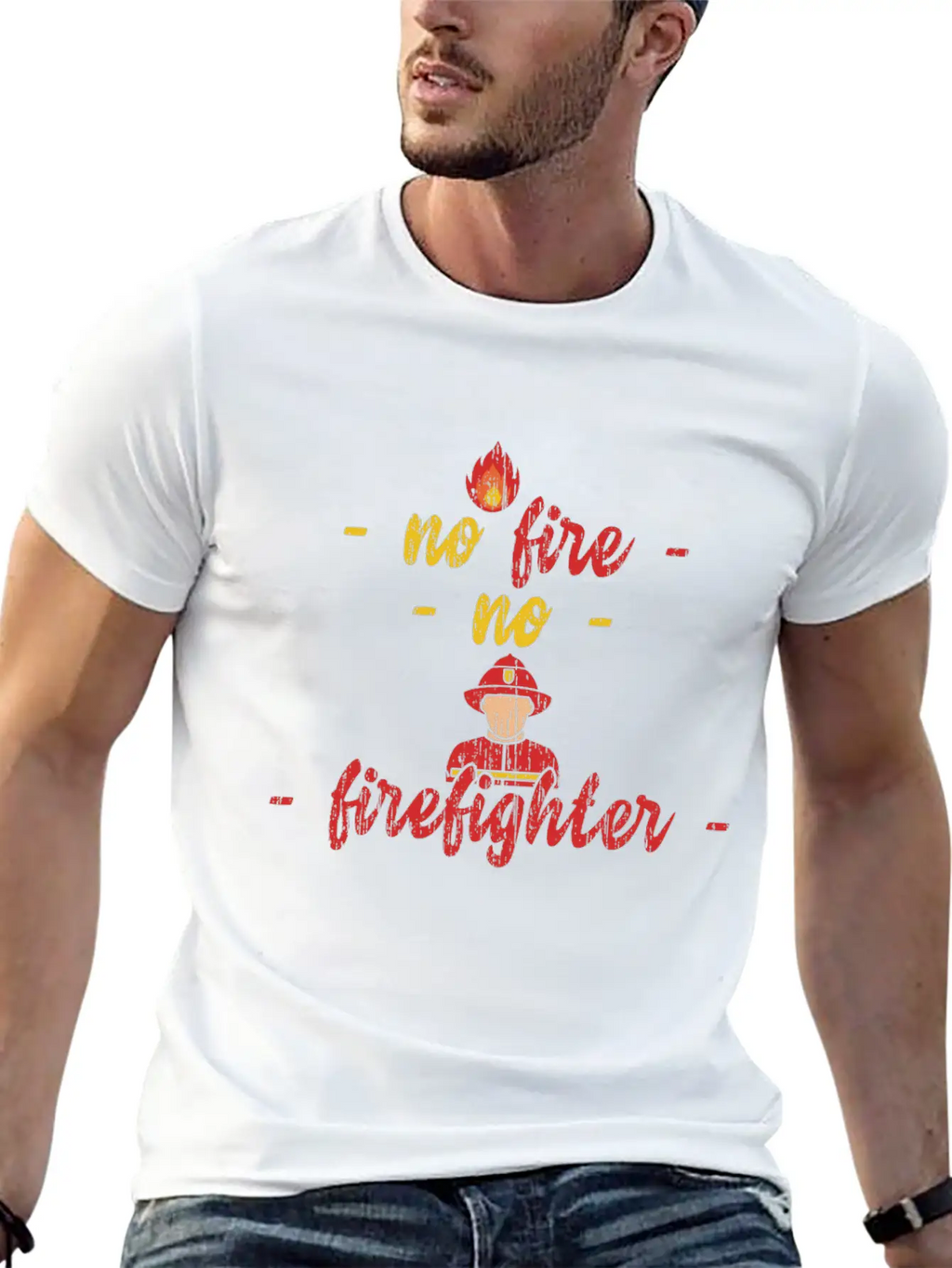 Fire Department Woman Fire Gift Essential Cotton Tee For Daily Outfits – Unisex Style