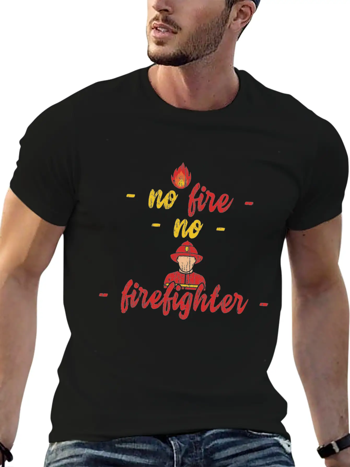 Fire Department Woman Fire Gift Essential Cotton Tee For Daily Outfits – Unisex Style