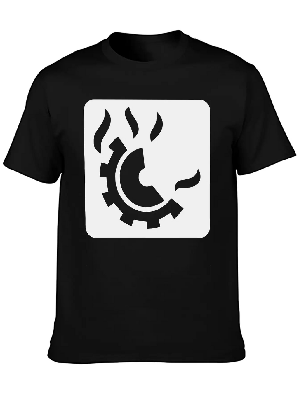 Fire Extinguisher Pictogram Class D Stylish Everyday T-Shirt – Unisex Basic Cotton Tee