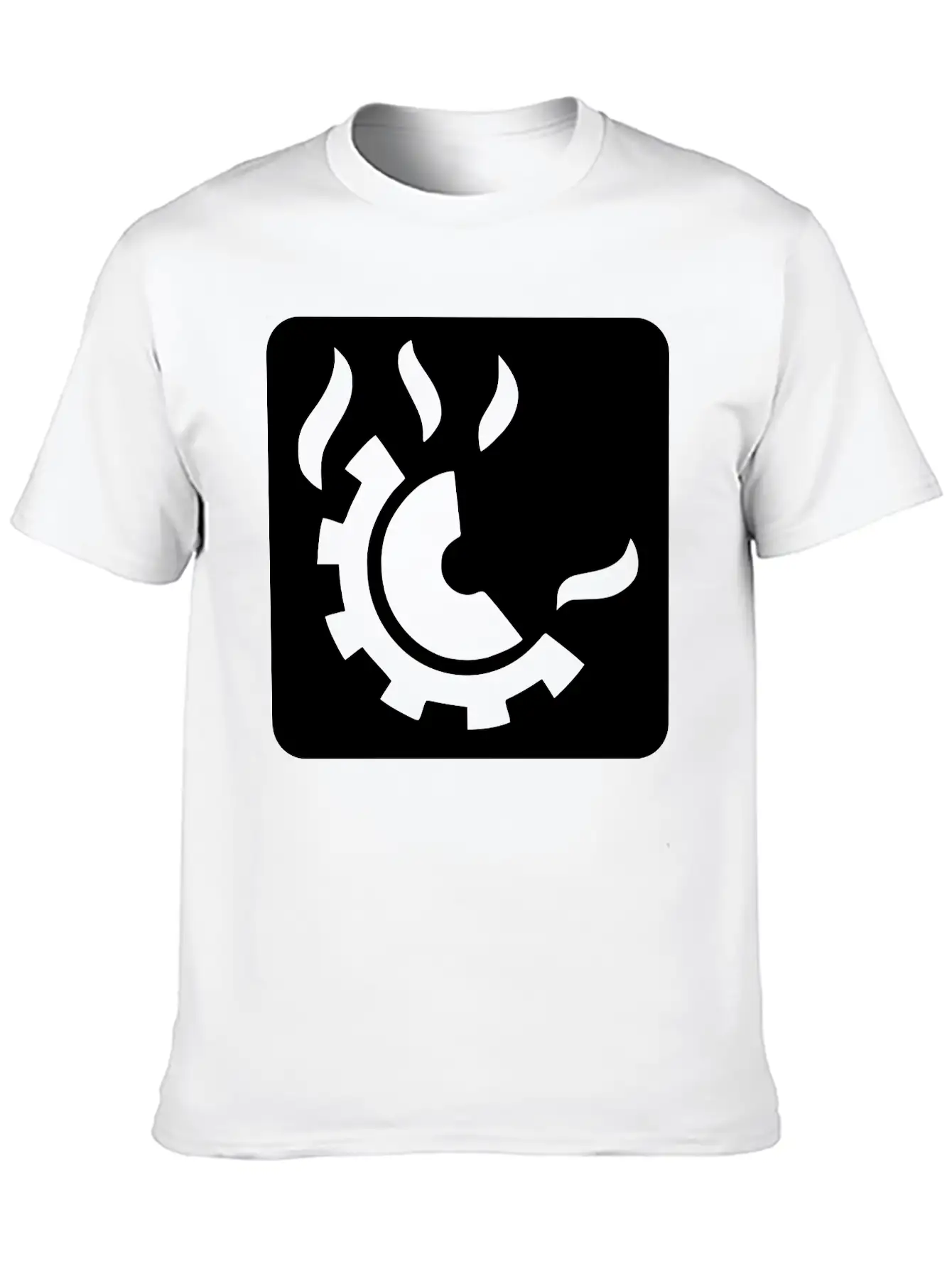 Fire Extinguisher Pictogram Class D Stylish Everyday T-Shirt – Unisex Basic Cotton Tee