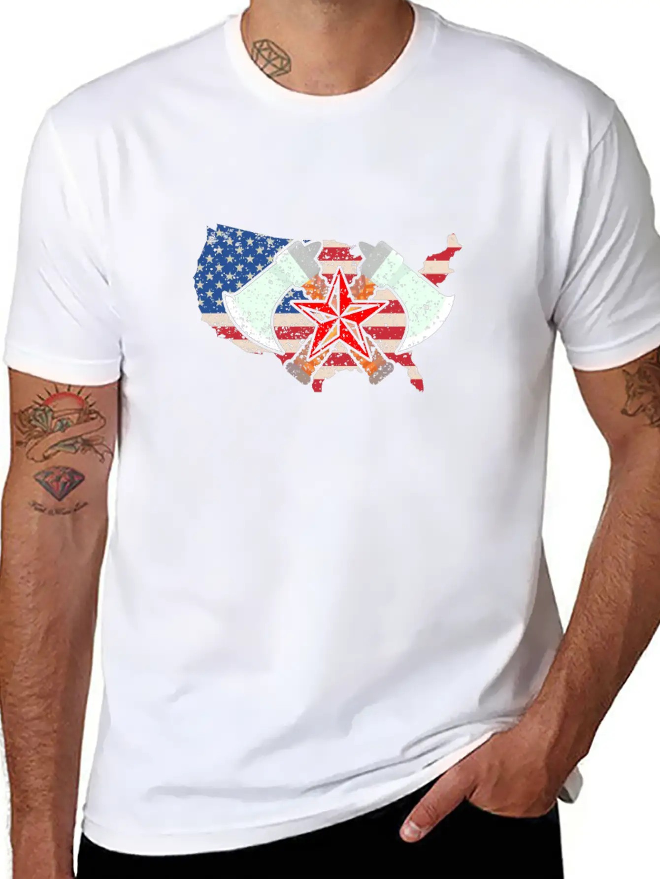 Fire Fighter Firefighter Fire Firefighters Fireman Breathable Soft Cotton T-Shirt – Timeless Casual Look