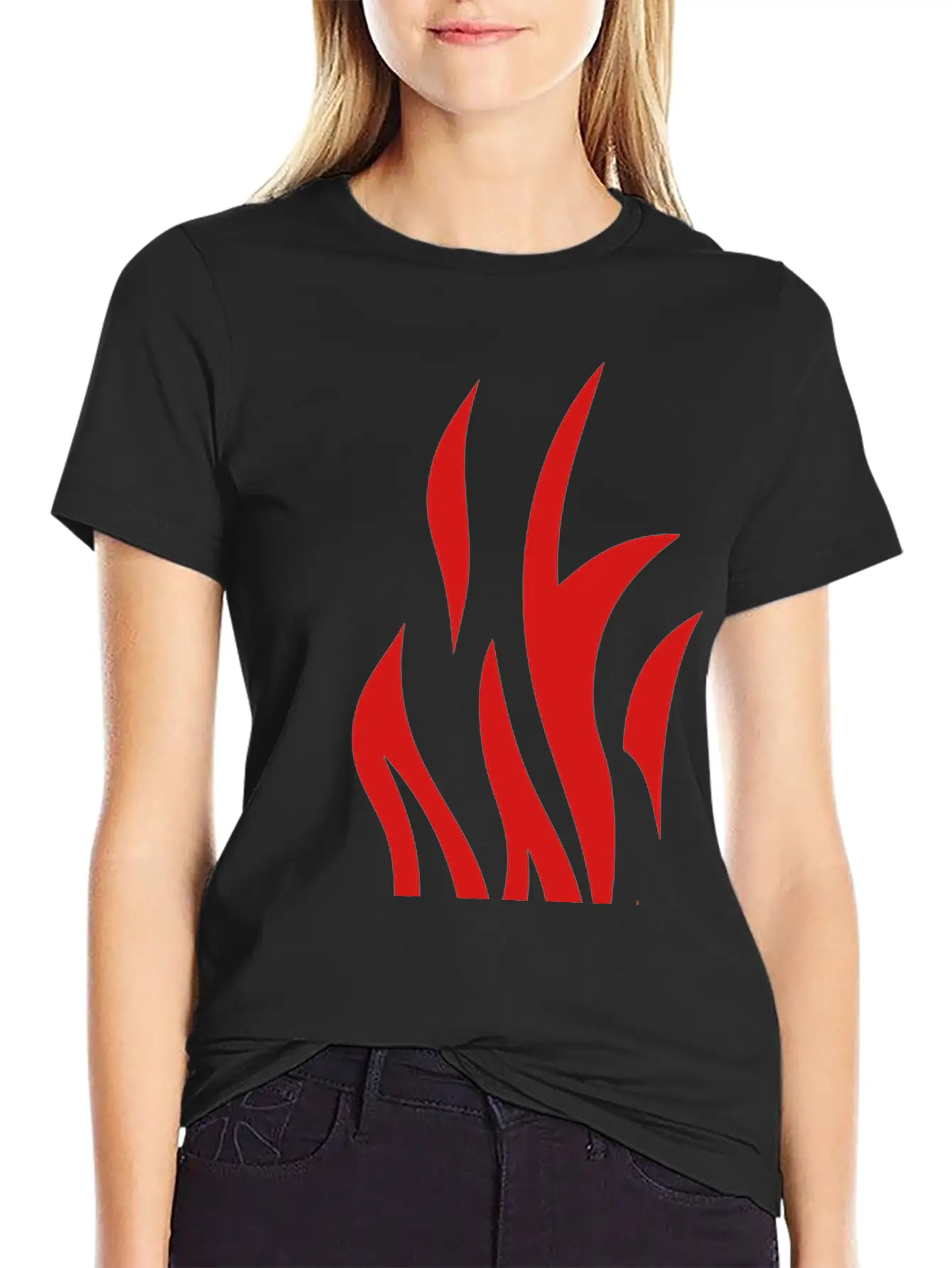 Fire Flame 302 Classic Cotton Tee – Unisex Comfort For Any Season