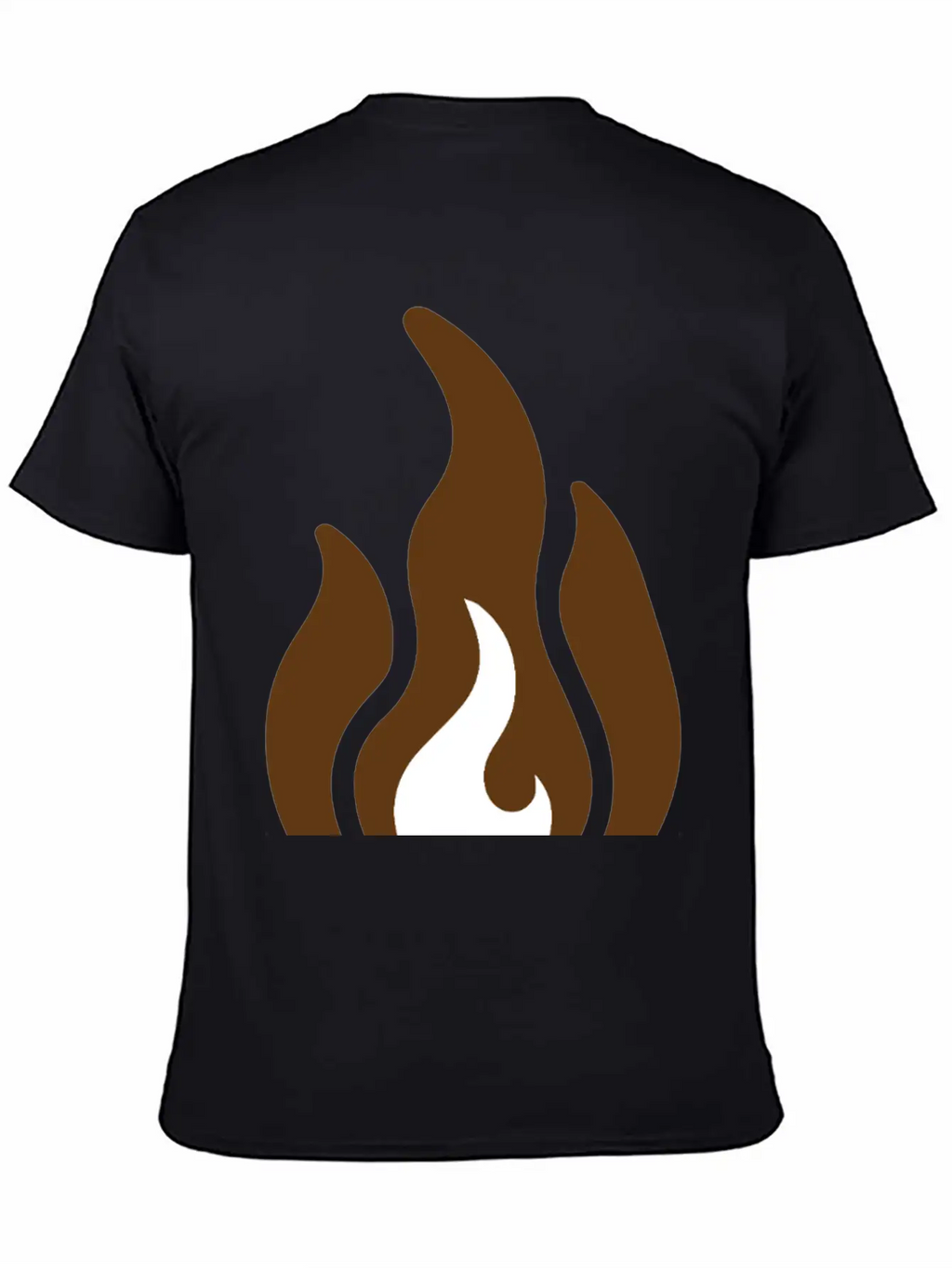 Fire & Flame Basic Graphic T-Shirt – Daily Comfort In Soft Cotton