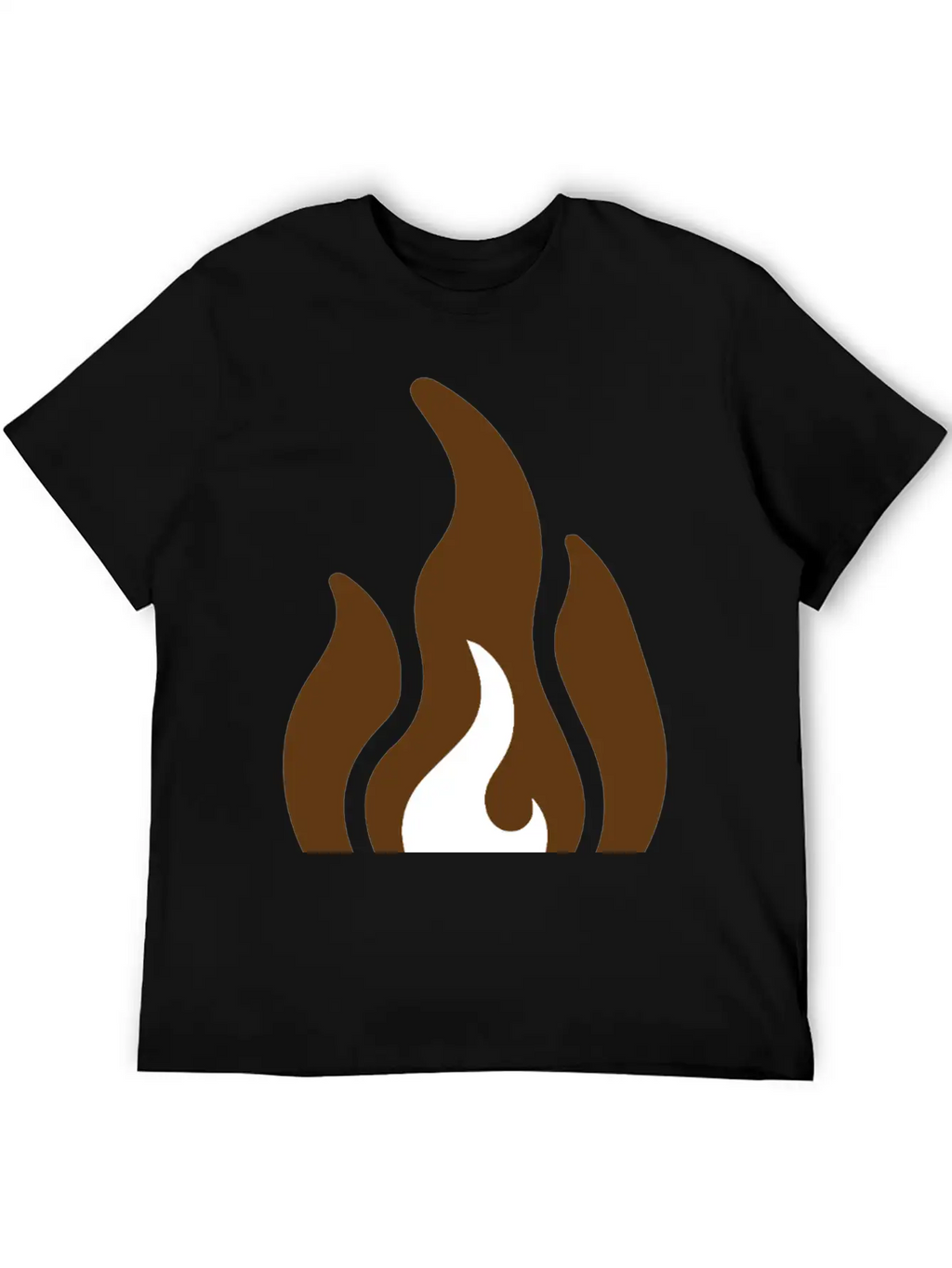 Fire & Flame Basic Graphic T-Shirt – Daily Comfort In Soft Cotton