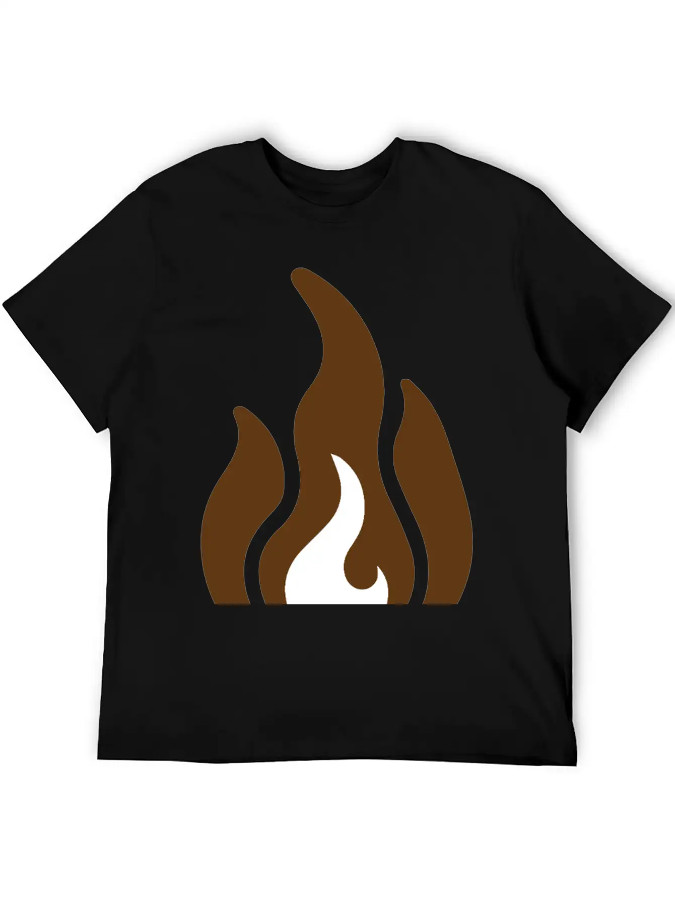 Fire & Flame Basic Graphic T-Shirt – Daily Comfort In Soft Cotton