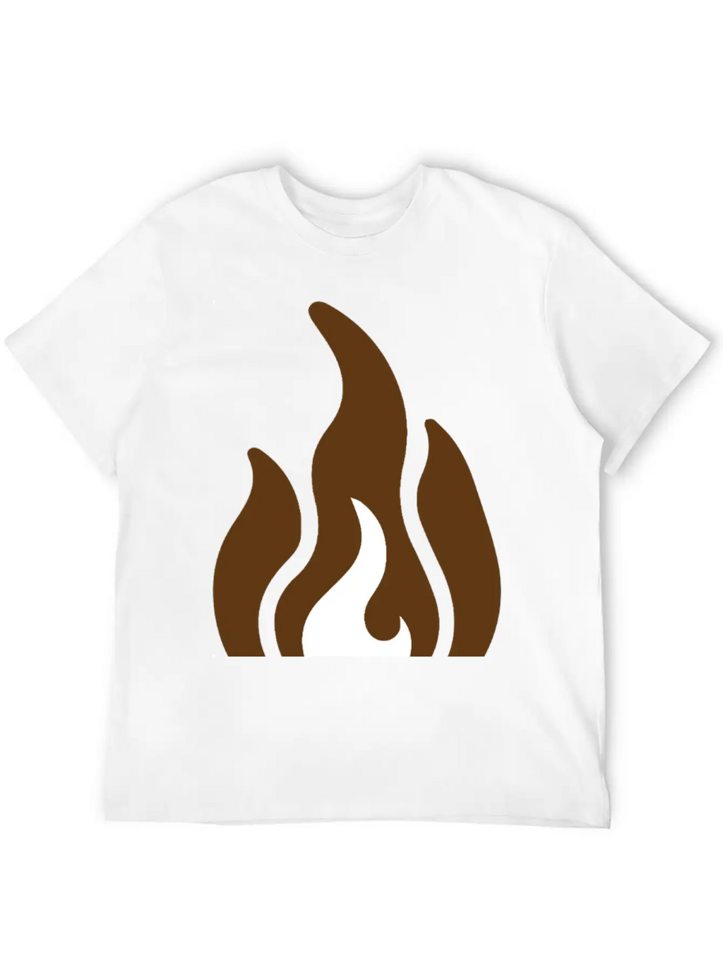 Fire & Flame Basic Graphic T-Shirt – Daily Comfort In Soft Cotton