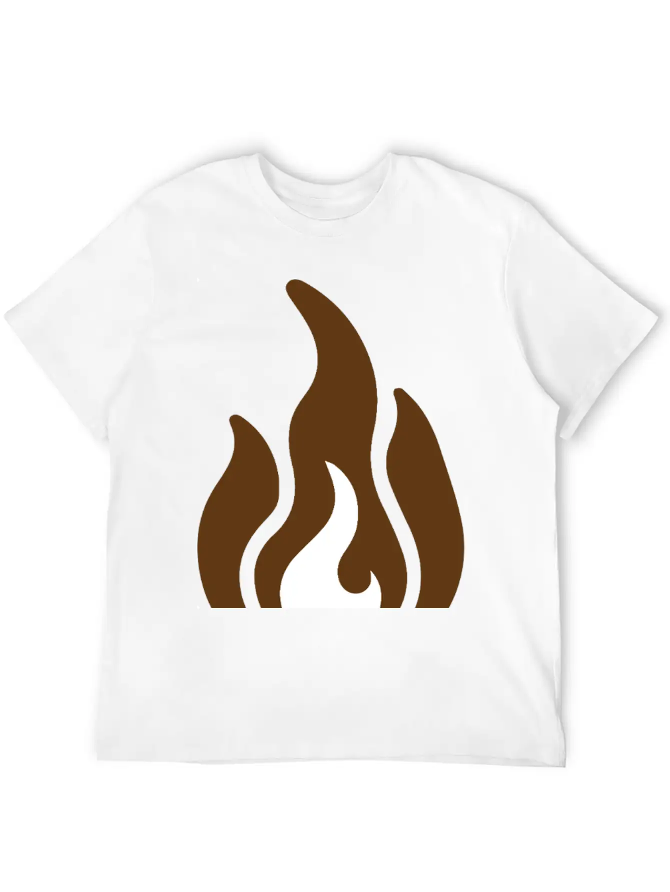 Fire & Flame Basic Graphic T-Shirt – Daily Comfort In Soft Cotton