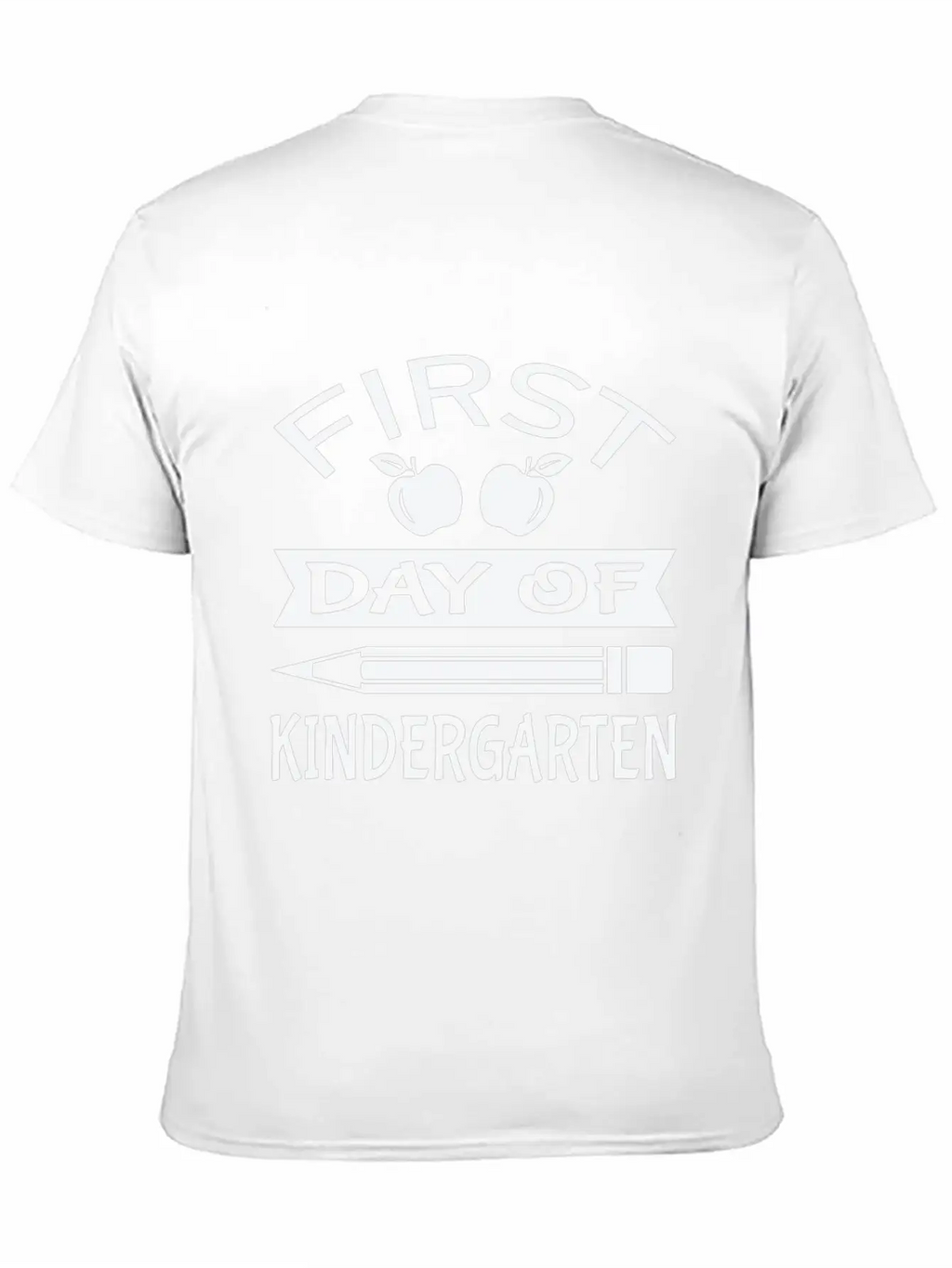 First Day Of Kindergarten Essential Cotton Tee For Daily Outfits – Unisex Style