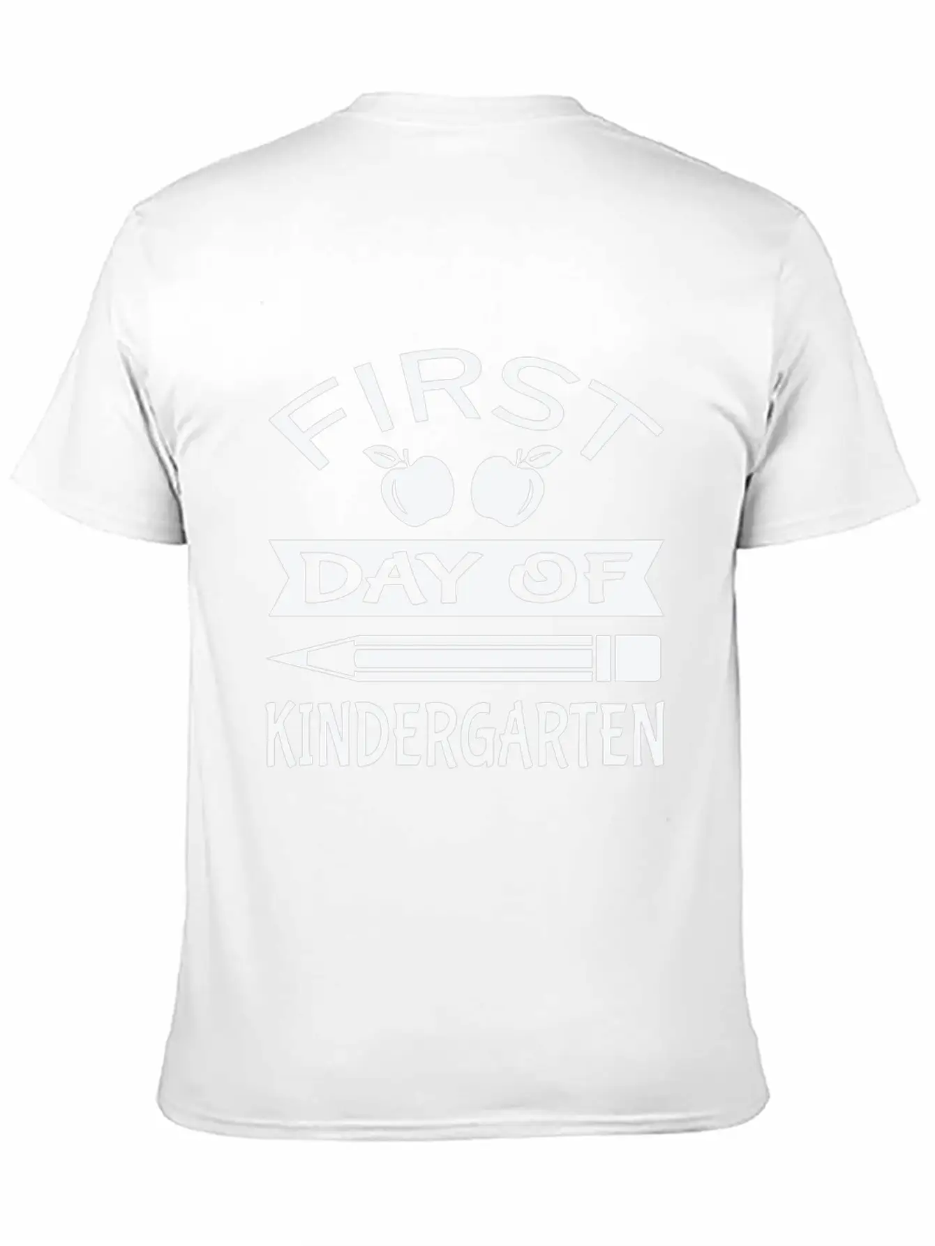 First Day Of Kindergarten Essential Cotton Tee For Daily Outfits – Unisex Style