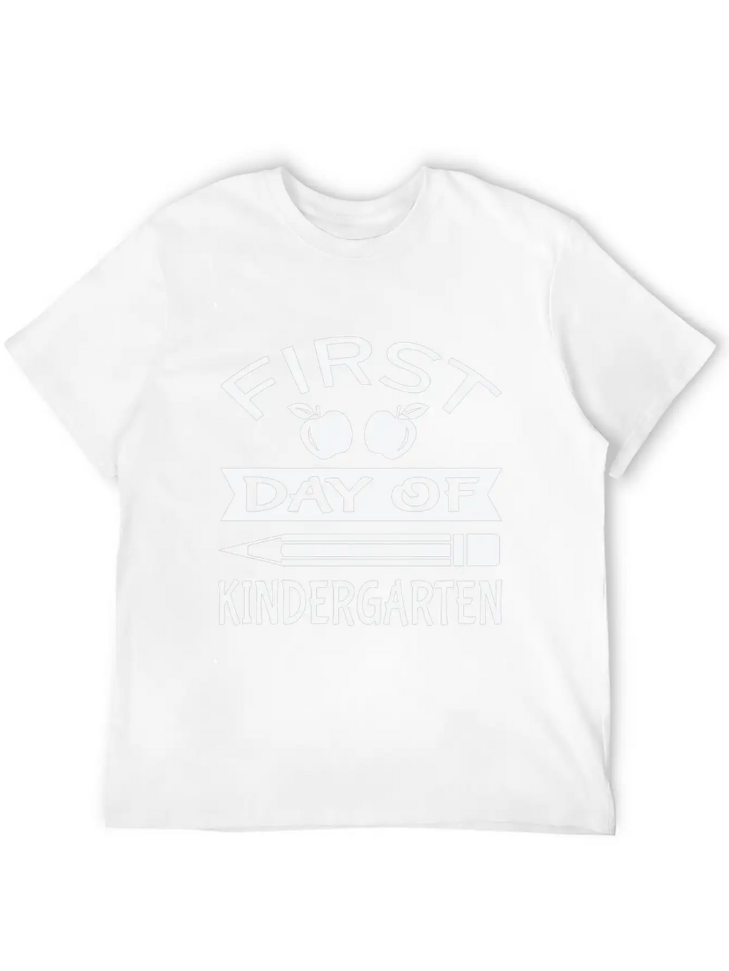 First Day Of Kindergarten Essential Cotton Tee For Daily Outfits – Unisex Style