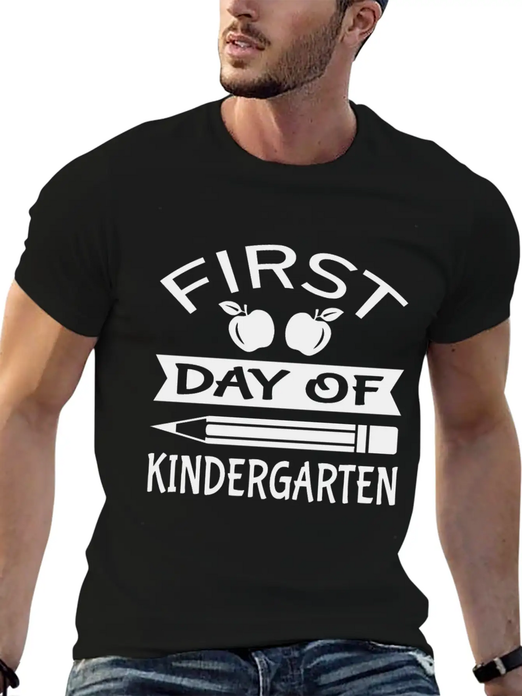 First Day Of Kindergarten Essential Cotton Tee For Daily Outfits – Unisex Style