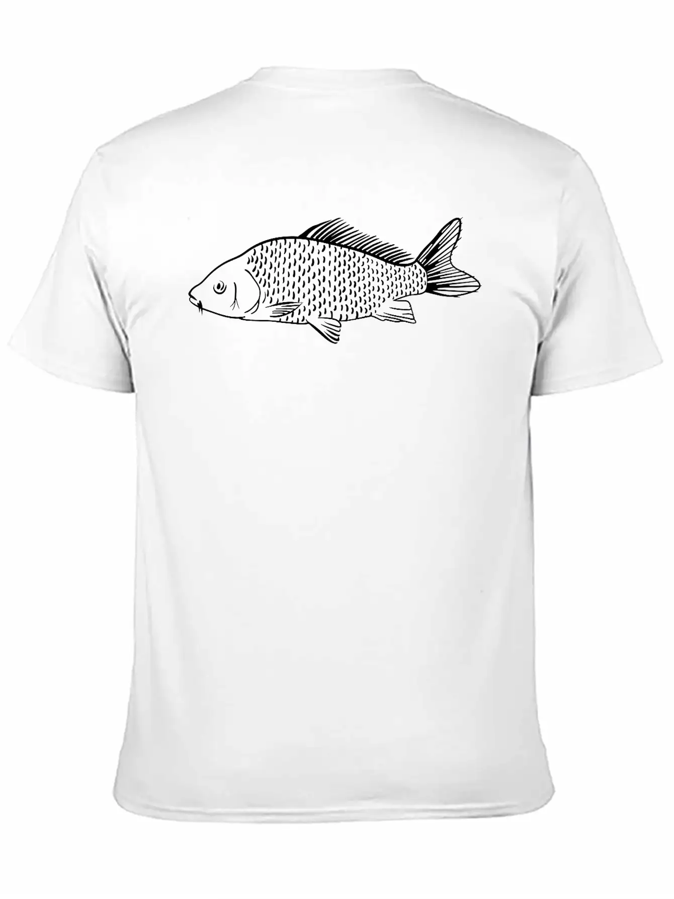 Fish Breathable Soft Cotton T-Shirt – Timeless Casual Look