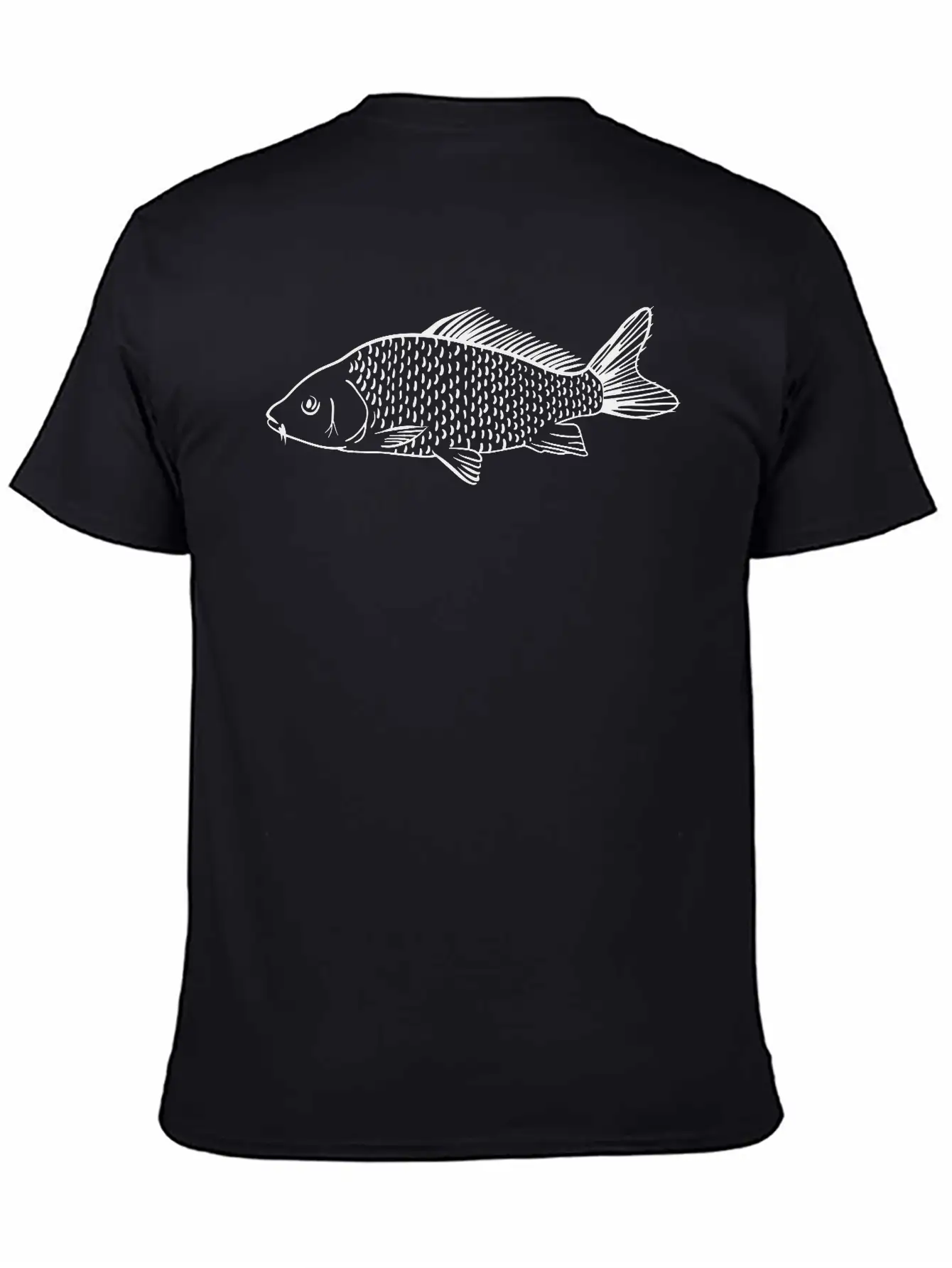 Fish Breathable Soft Cotton T-Shirt – Timeless Casual Look
