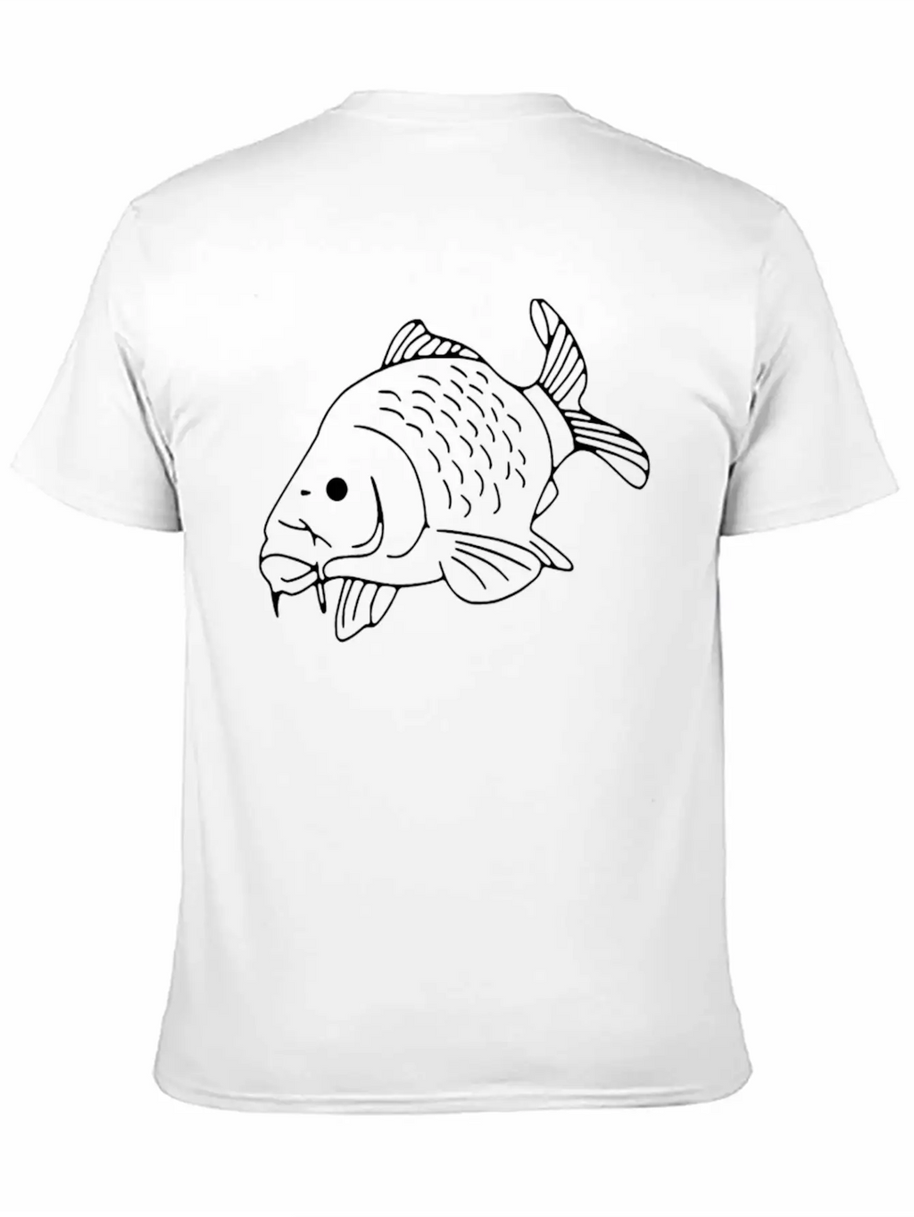 Fish Fishing Unisex Casual T-Shirt – Clean Design For Daily Comfort